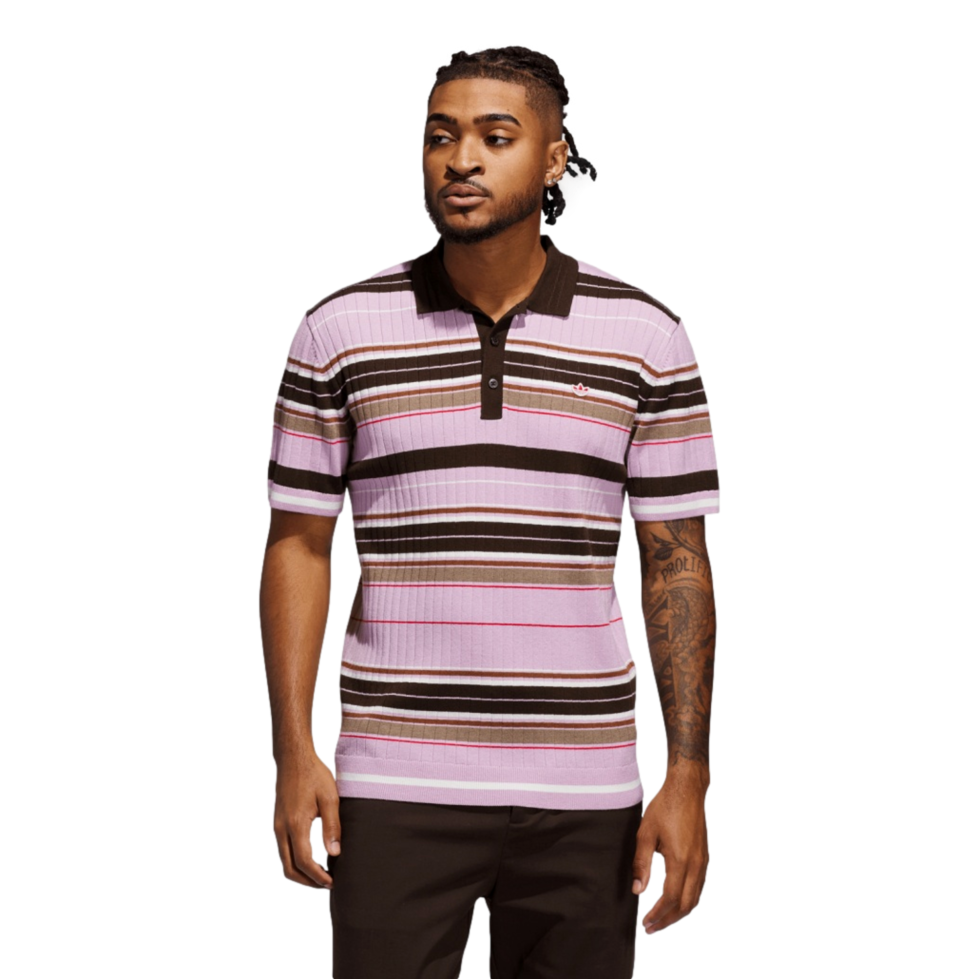 Originals Stripe Men's Golf Short Sleeve Polo Shirt