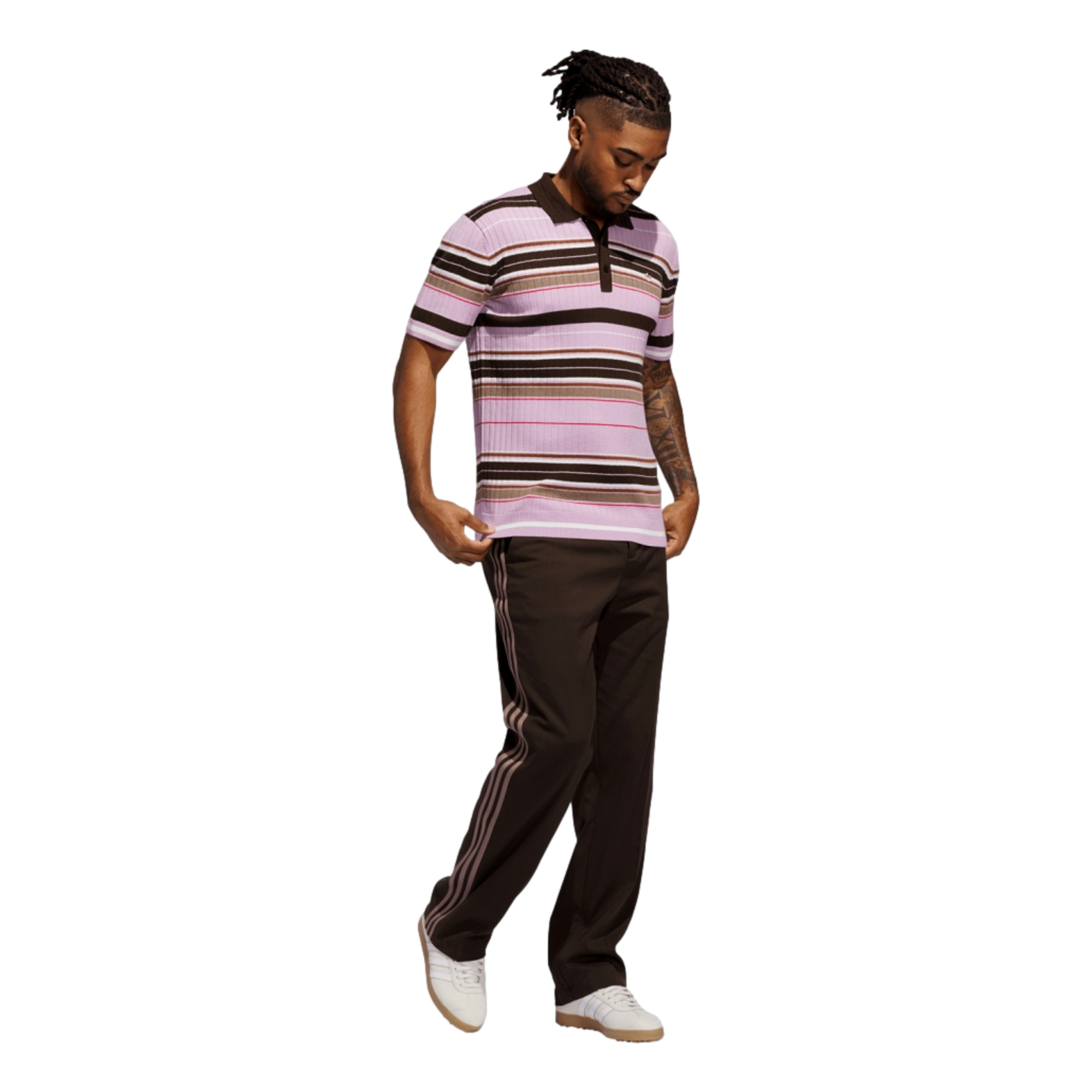 Originals Stripe Men's Golf Short Sleeve Polo Shirt