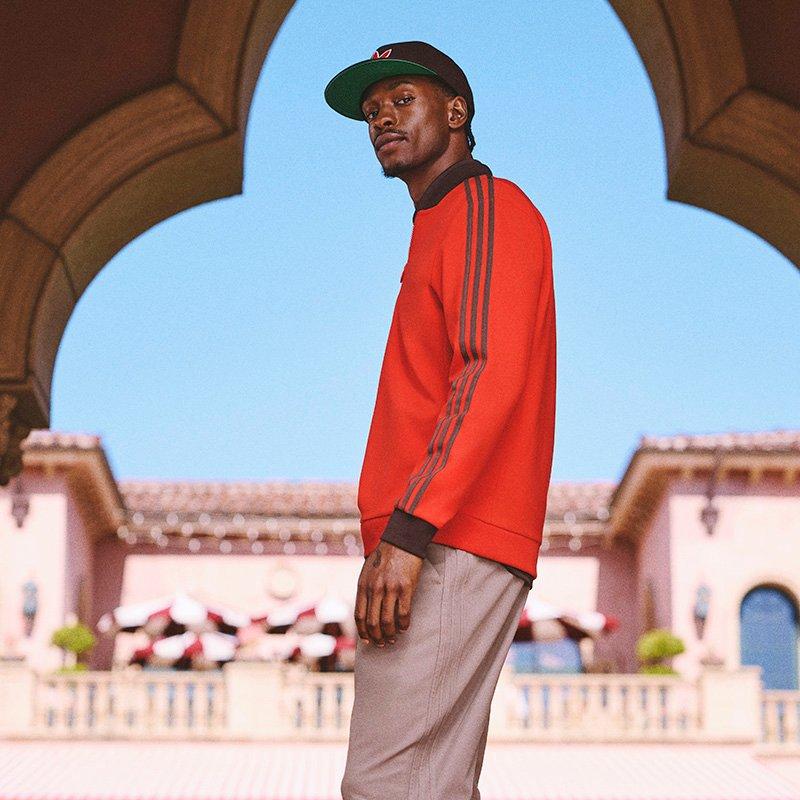 Originals 3 Stripe Men's Golf Quarter Zip