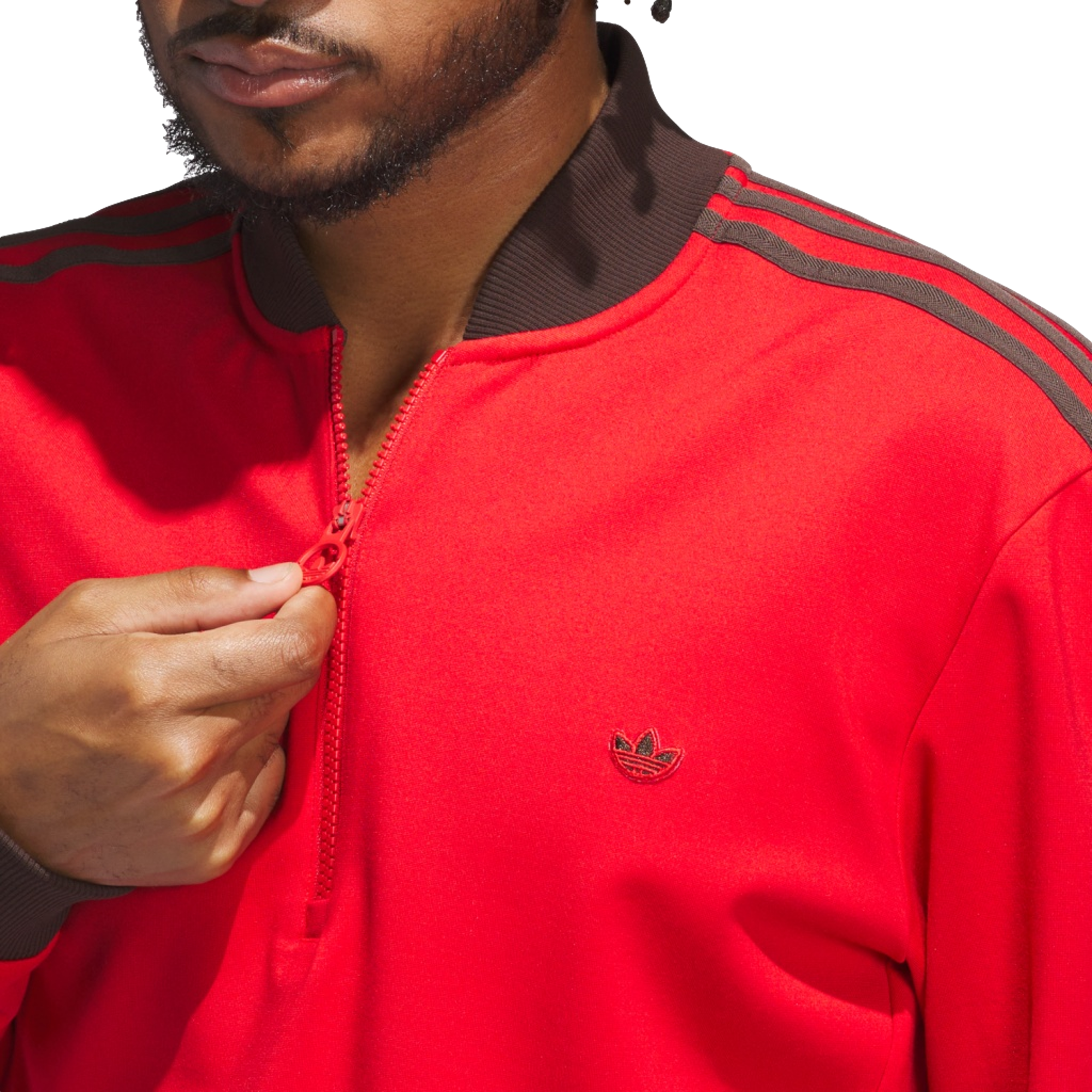 Originals 3 Stripe Men's Golf Quarter Zip