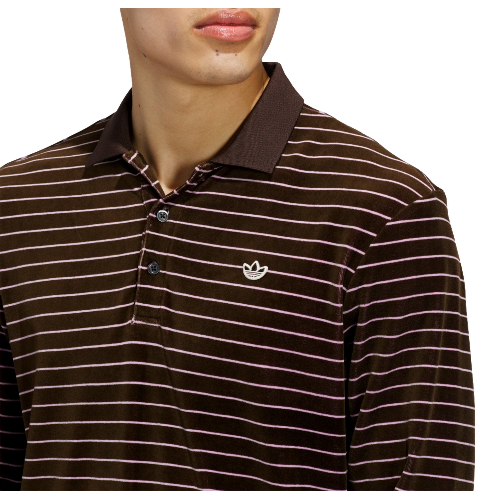 Originals Knit Men's Long Sleeve Golf Polo Shirt