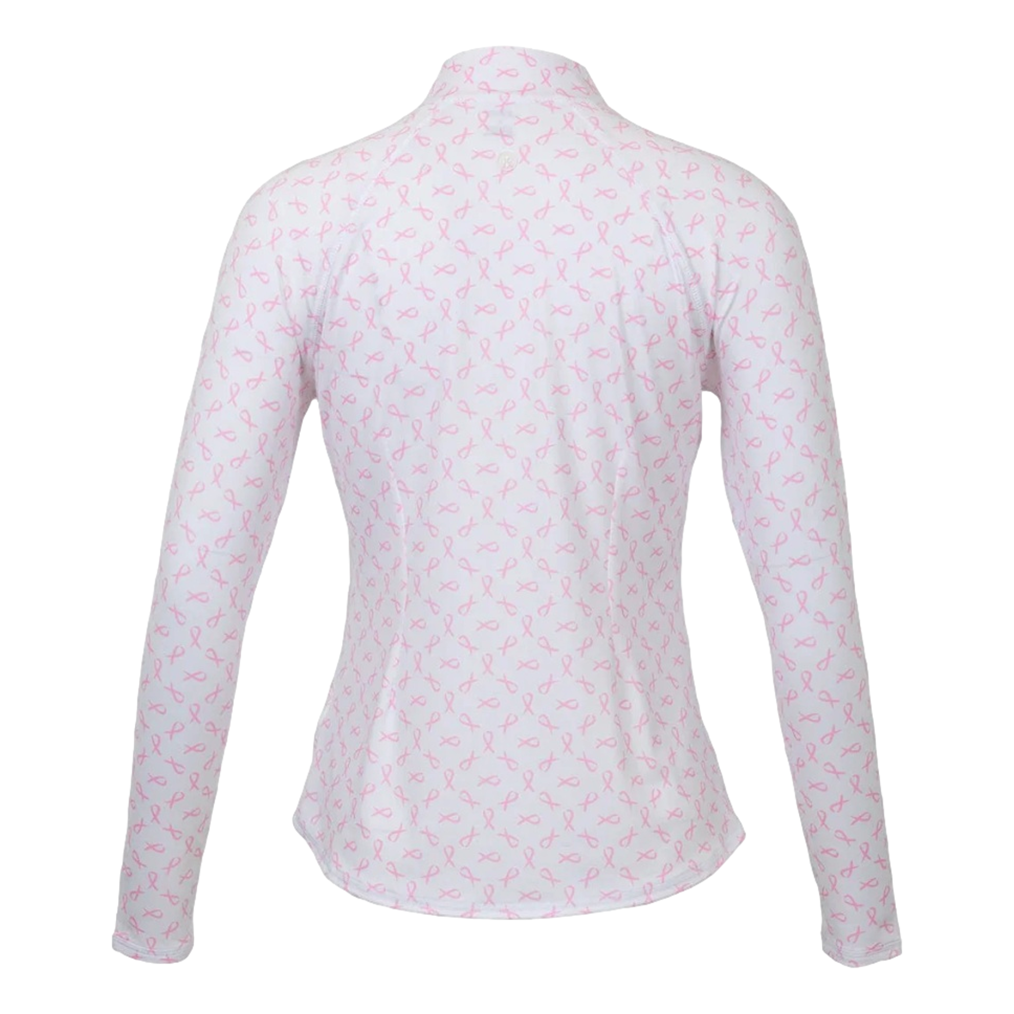 Rosy Pink Ribbons Women's Golf Quarter Zip