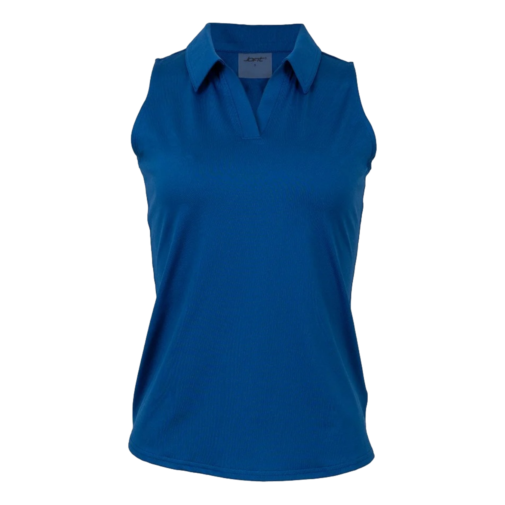 Cutaway Johnny Collar Women's Sleeveless Golf Polo Shirt