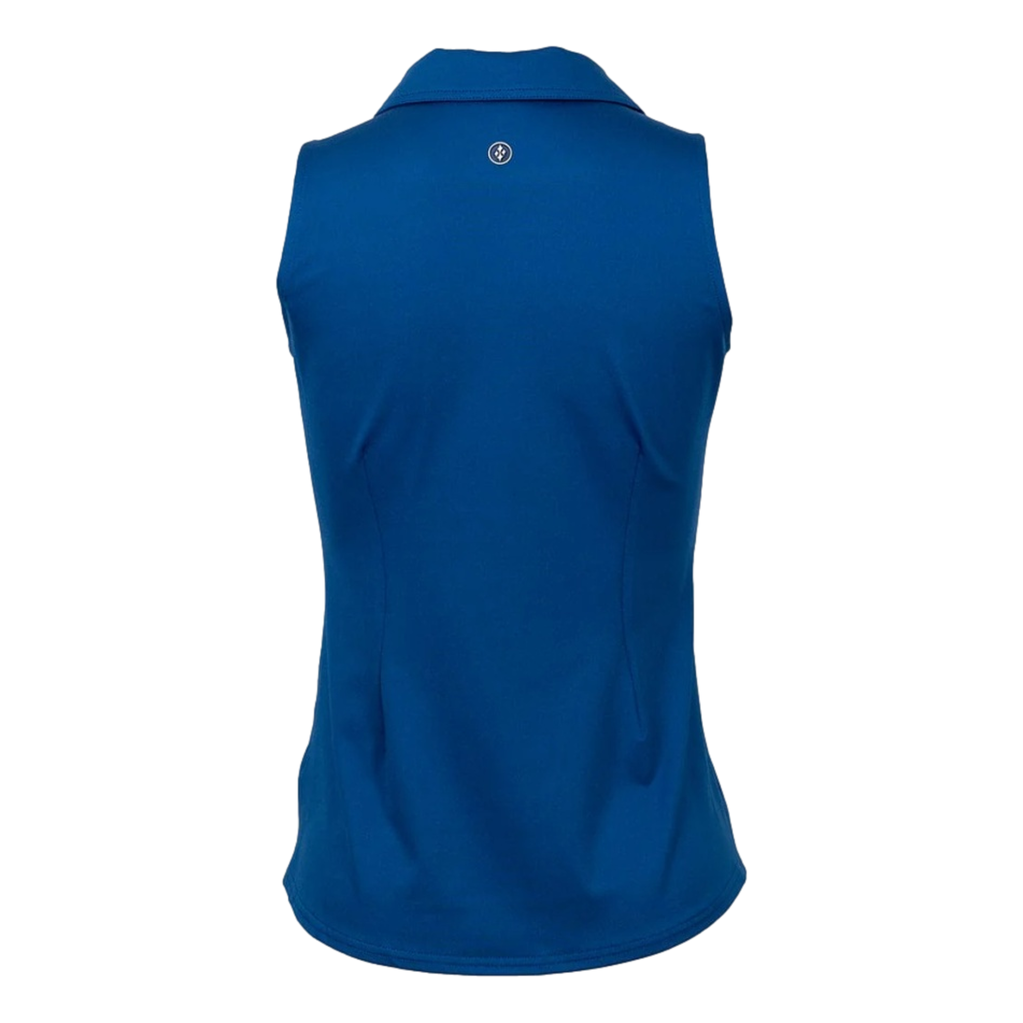 Cutaway Johnny Collar Women's Sleeveless Golf Polo Shirt