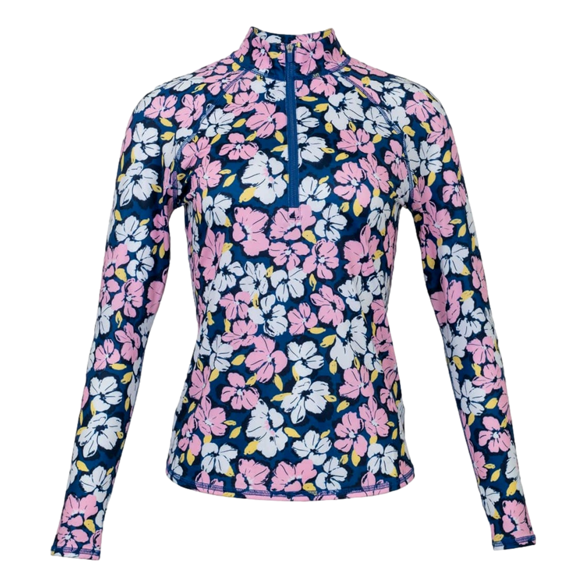 Floral Women's Golf Quarter Zip
