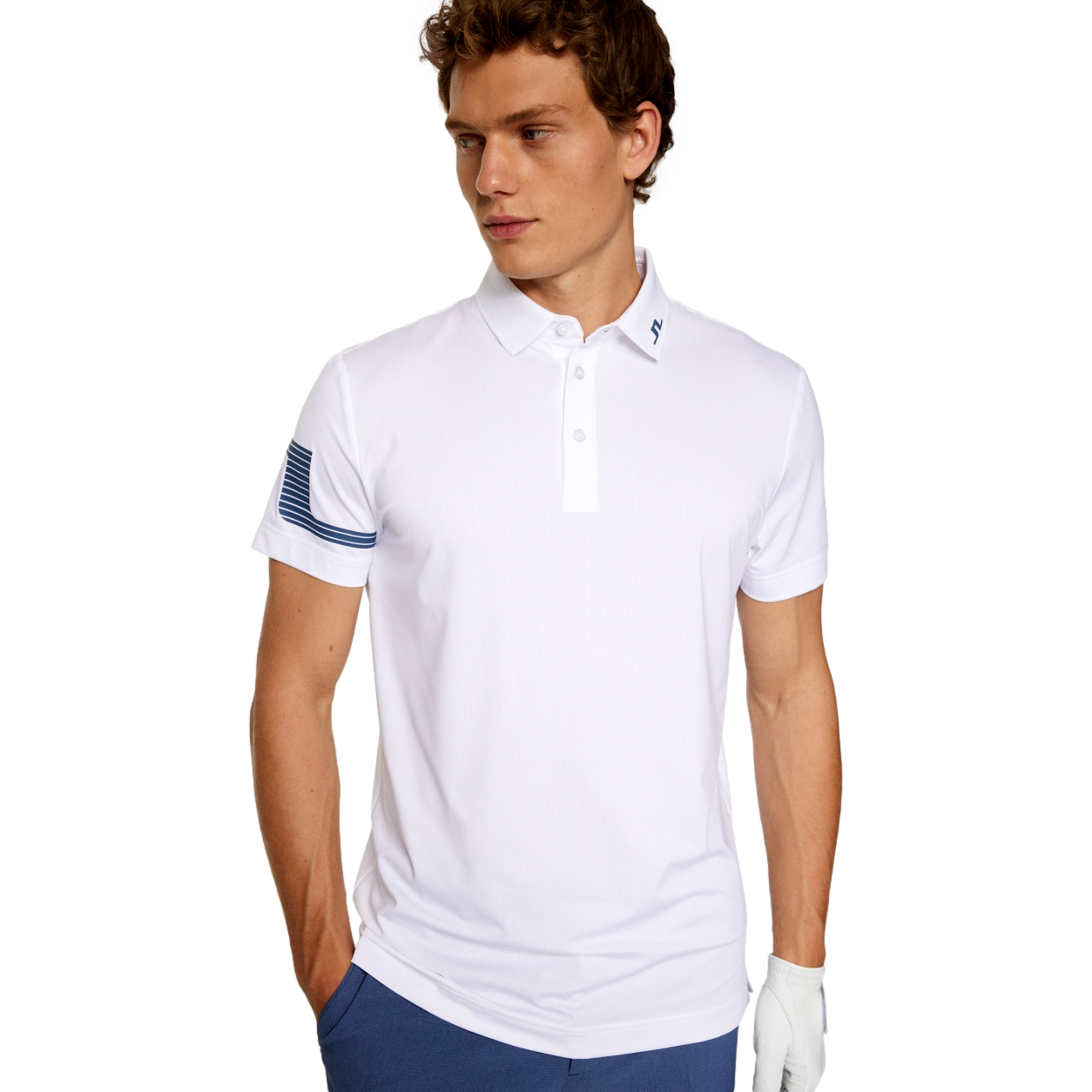 Heath Strike Men's Golf Polo Shirt