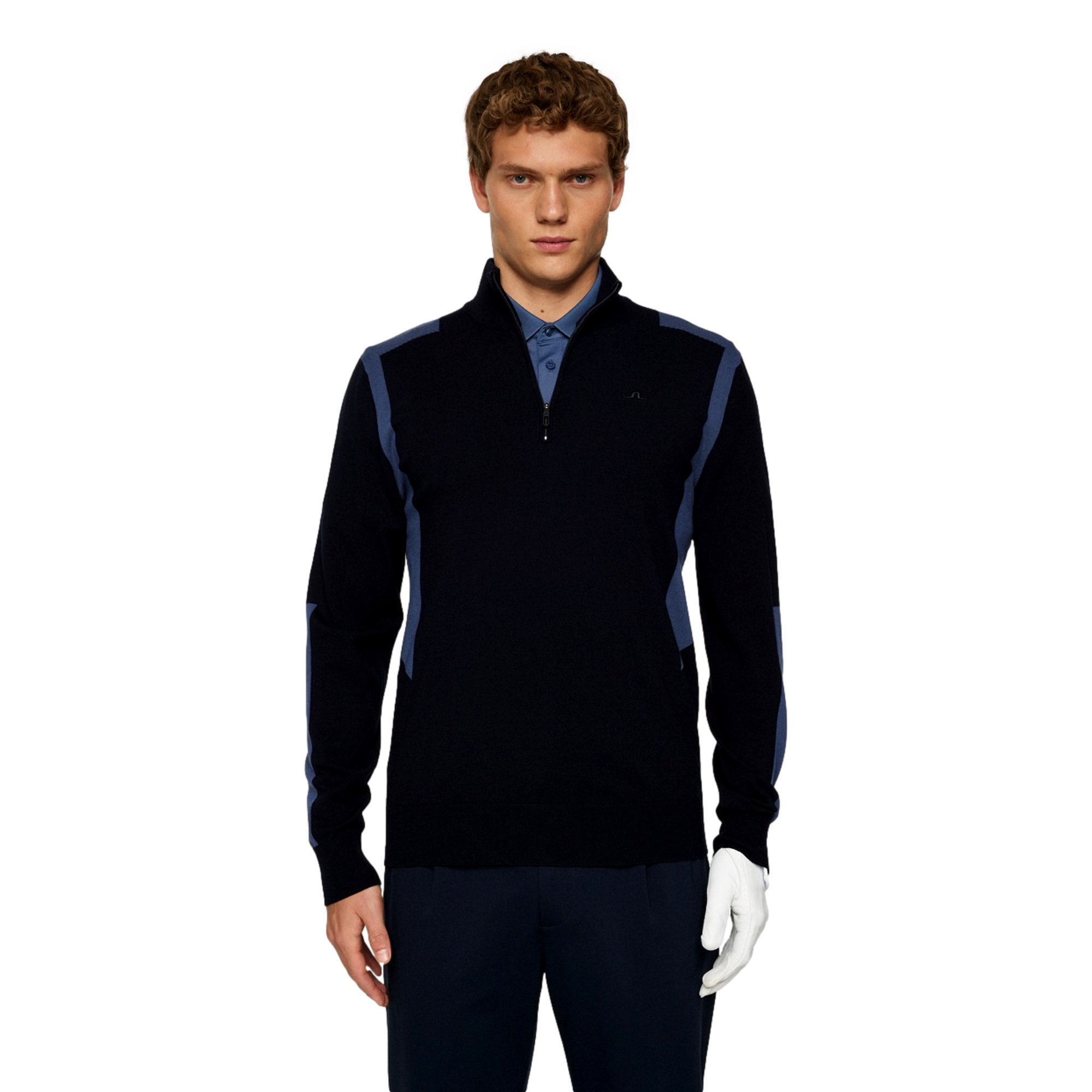 Kendrick Knitted Zip Men's Golf Sweater