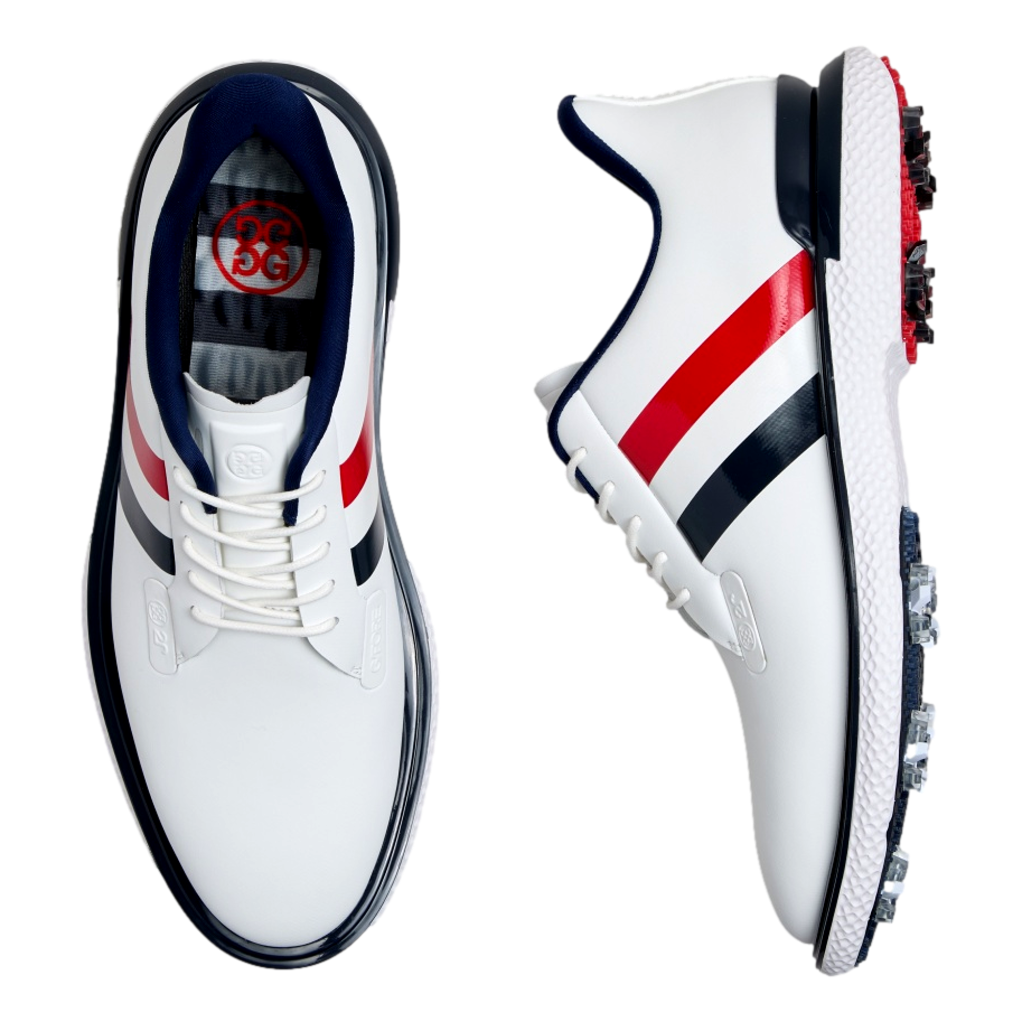 Gallivan2R Stripe Men's Spikeless Golf Shoes