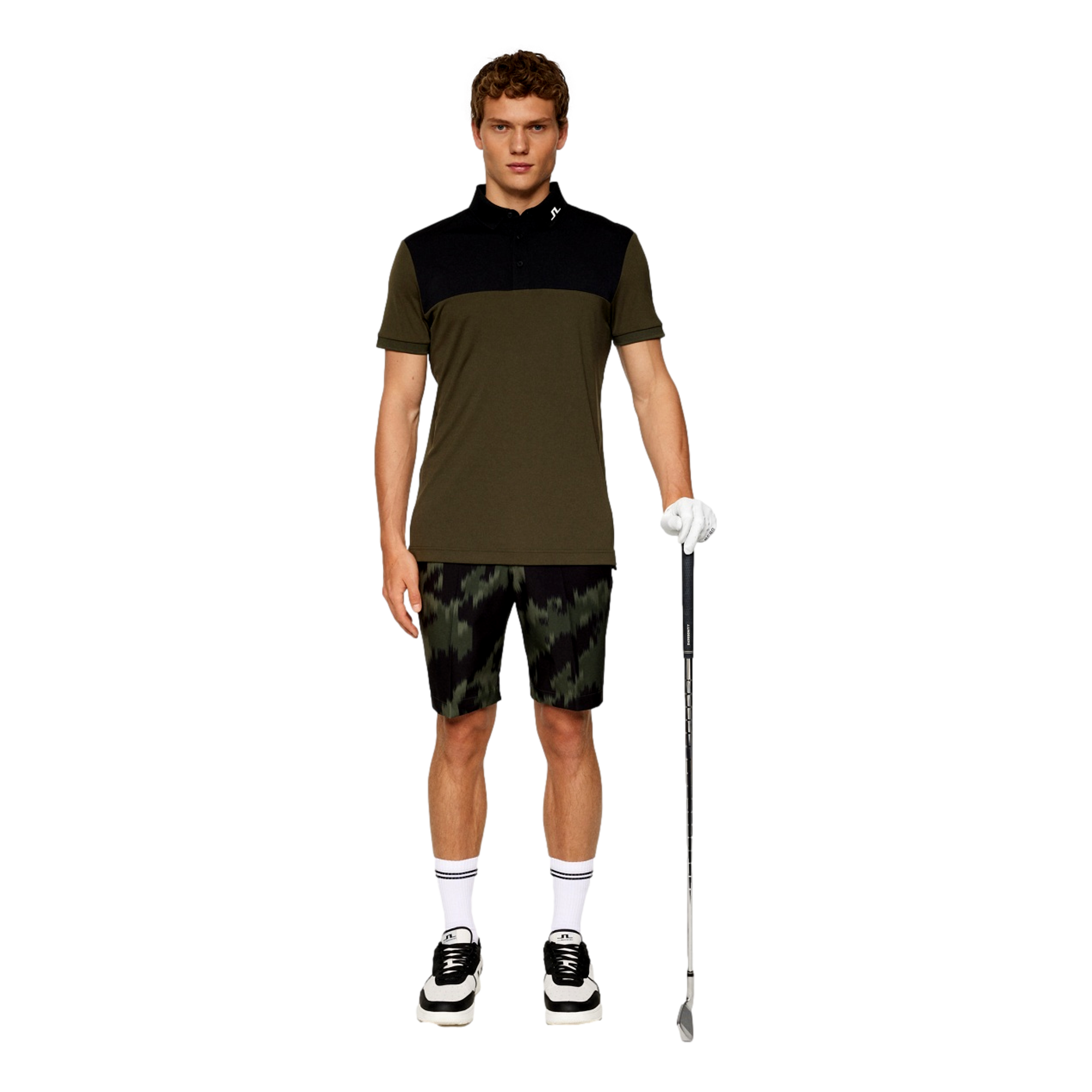 Jeff Men's Short Sleeve Golf Polo Shirt
