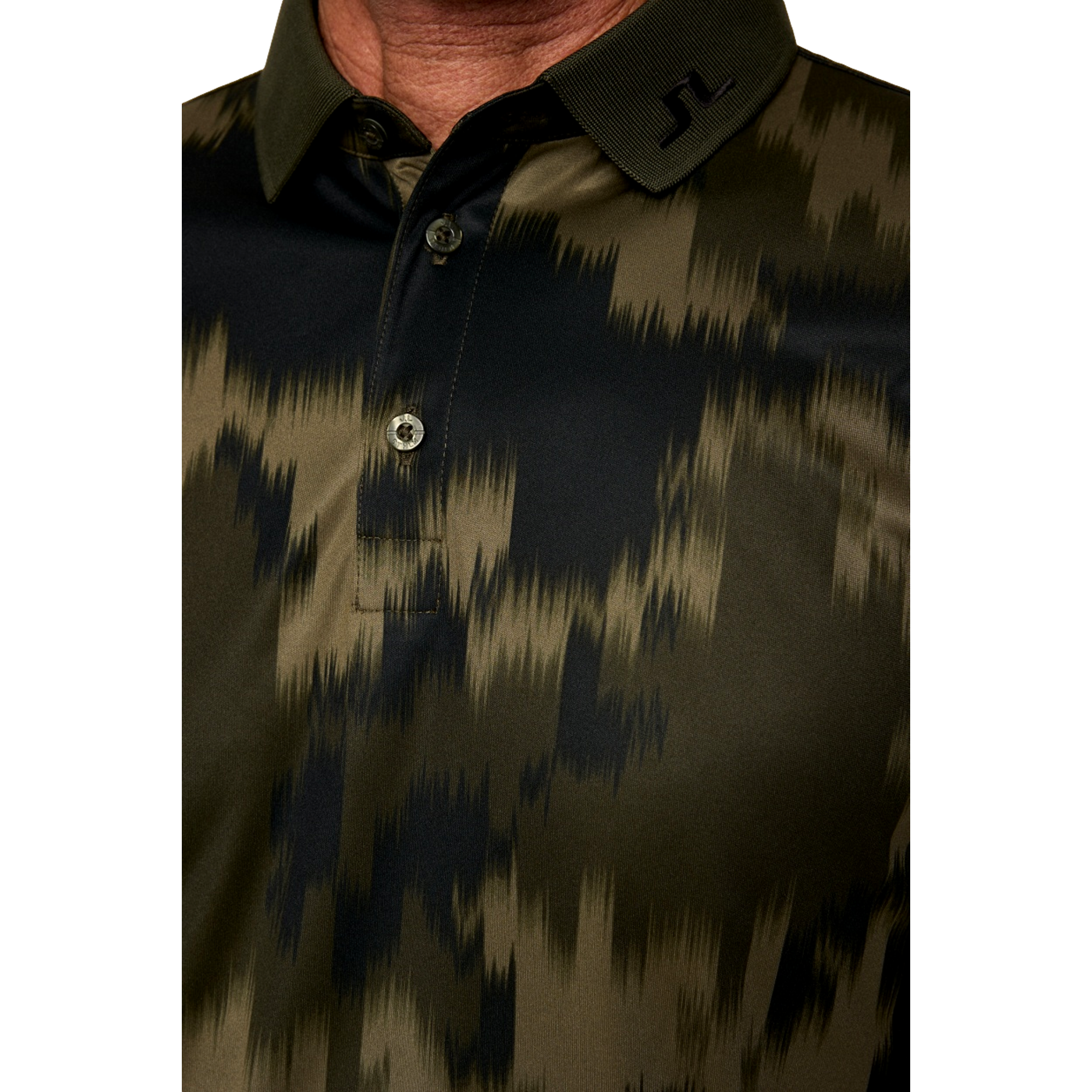 Tour Tech Print Men's Short Sleeve Golf Polo Shirt