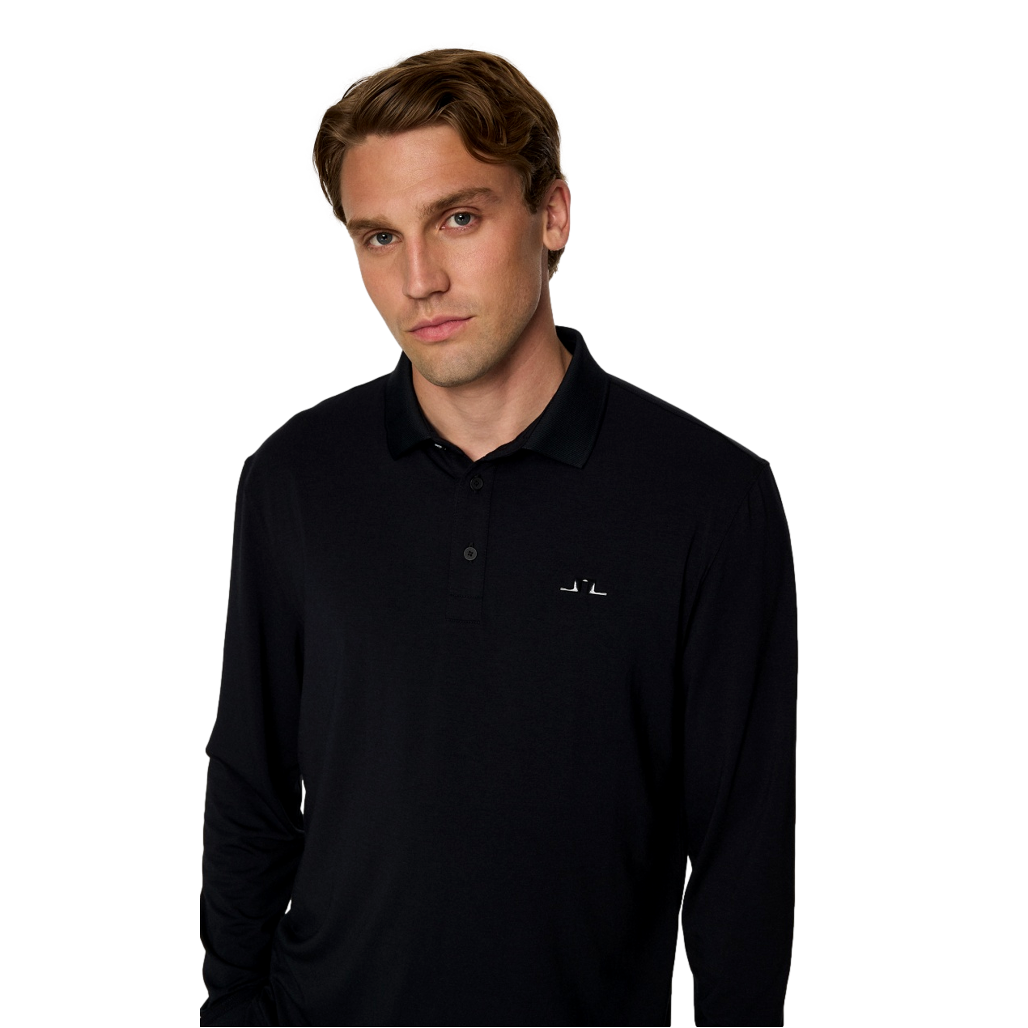 Florian Men's Long Sleeve Golf Polo Shirt