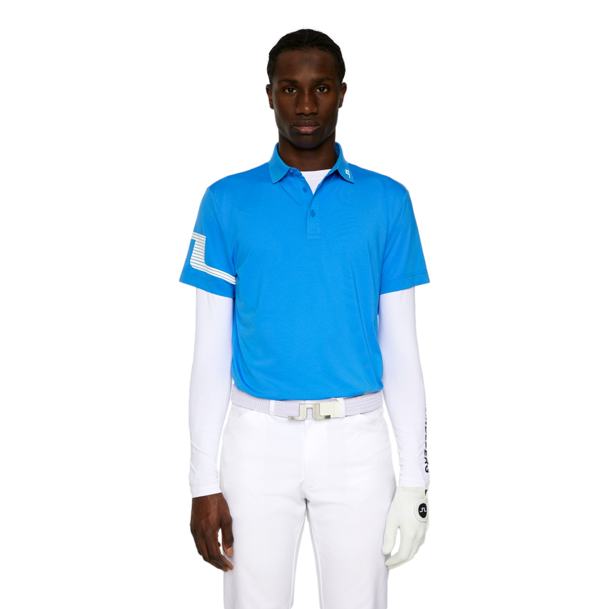 Heath Strike Men's Short Sleeve Golf Polo Shirt