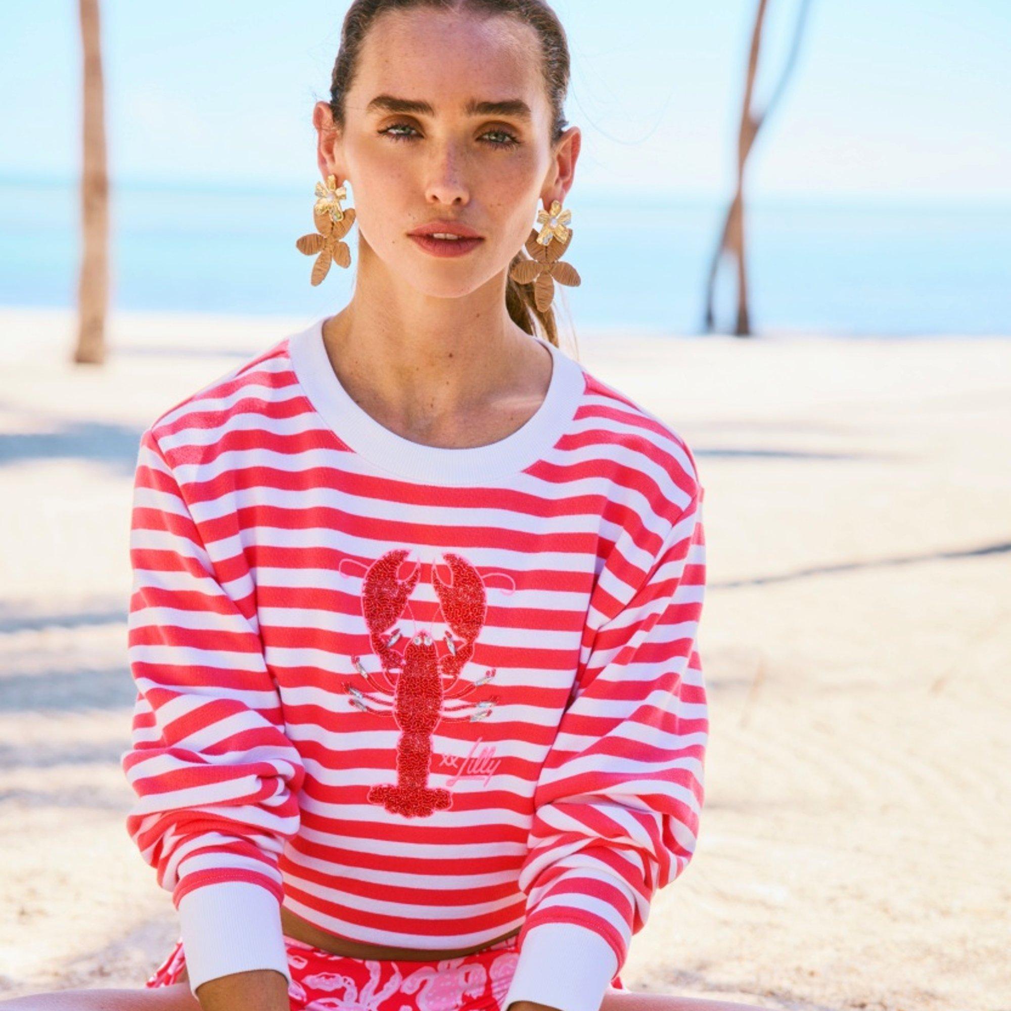 Women's Ballad Long Sleeve Stripe Sweatshirt