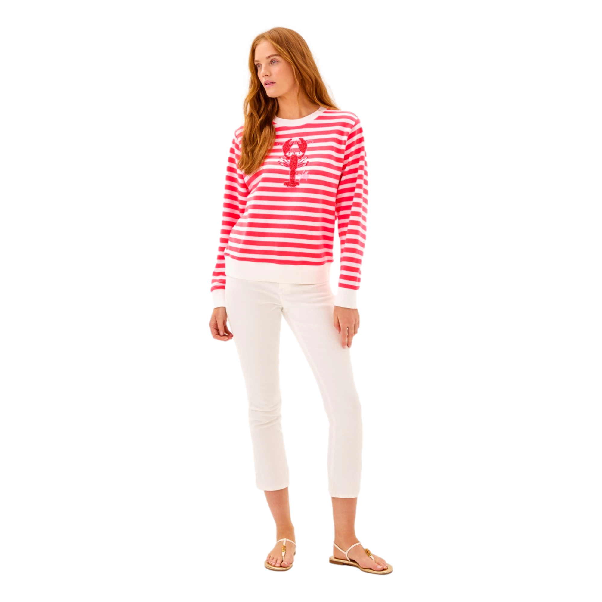 Women's Ballad Long Sleeve Stripe Sweatshirt