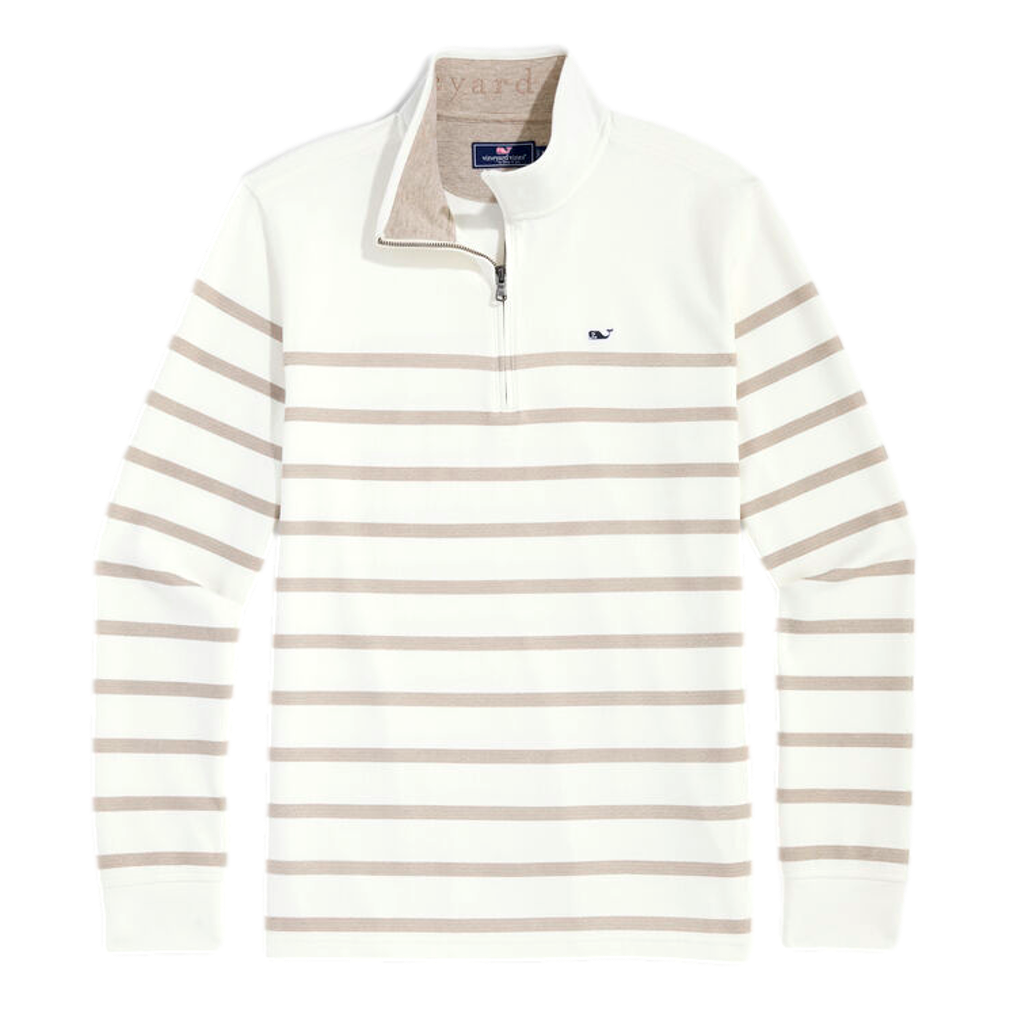 Breton Stripe Saltwater Quarter Zip