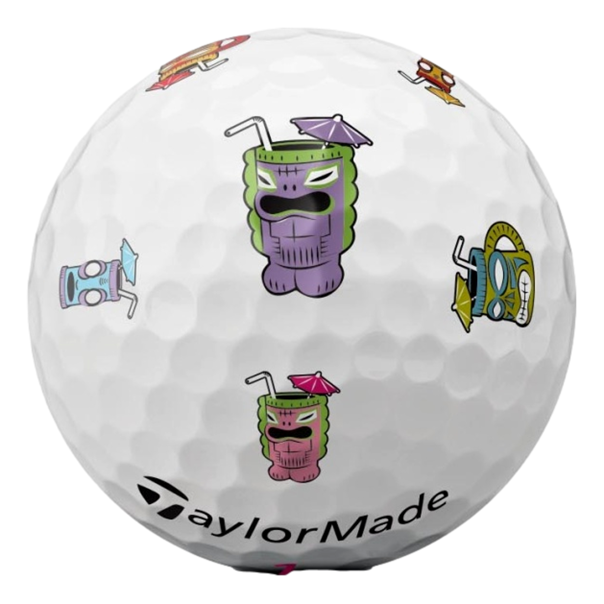 TP5x Pix 3.0 Hawaiian Tiki 2024 Golf Balls