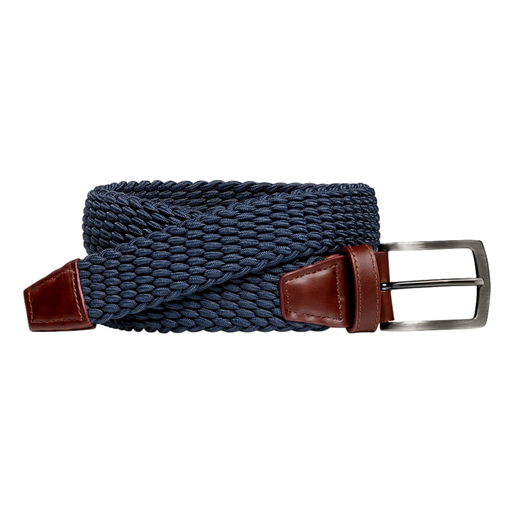 Woven Stretch-Knit Belt