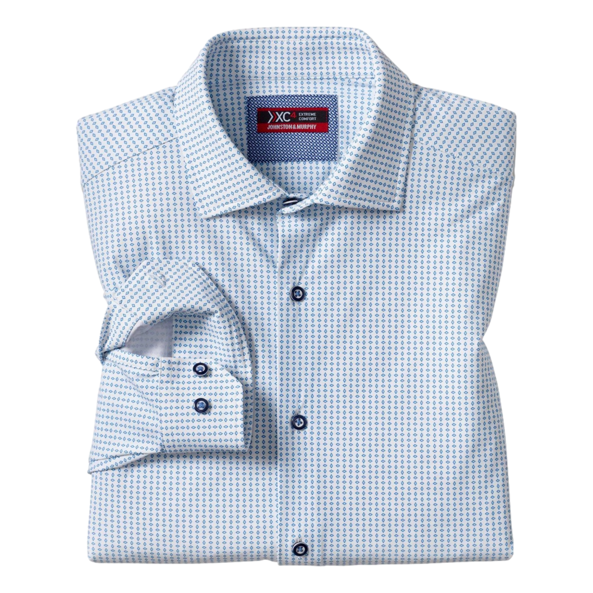 XC4 Long-Sleeve Print Knit Shirt