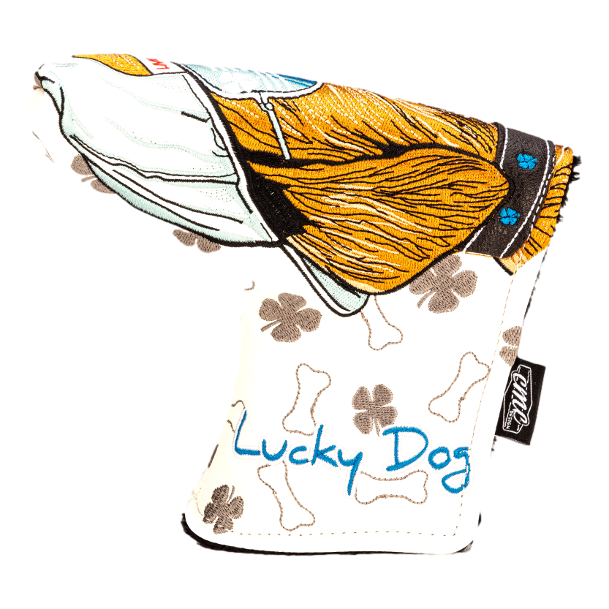 Lucky Dog Blade Putter Headcover