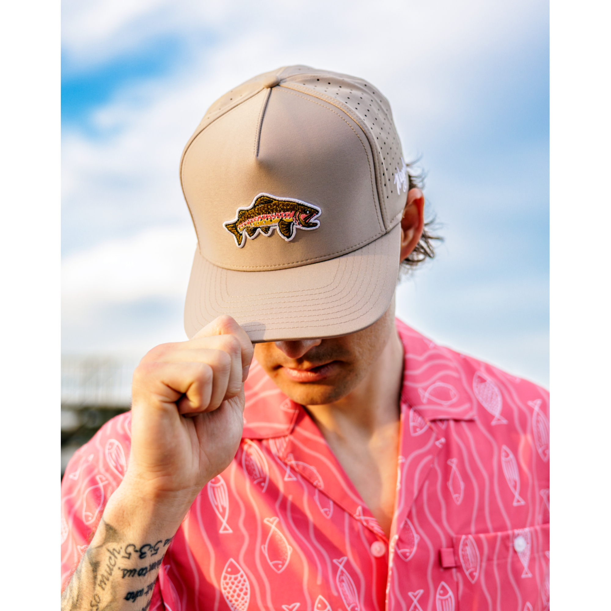 Steelhead Men's Golf Hat