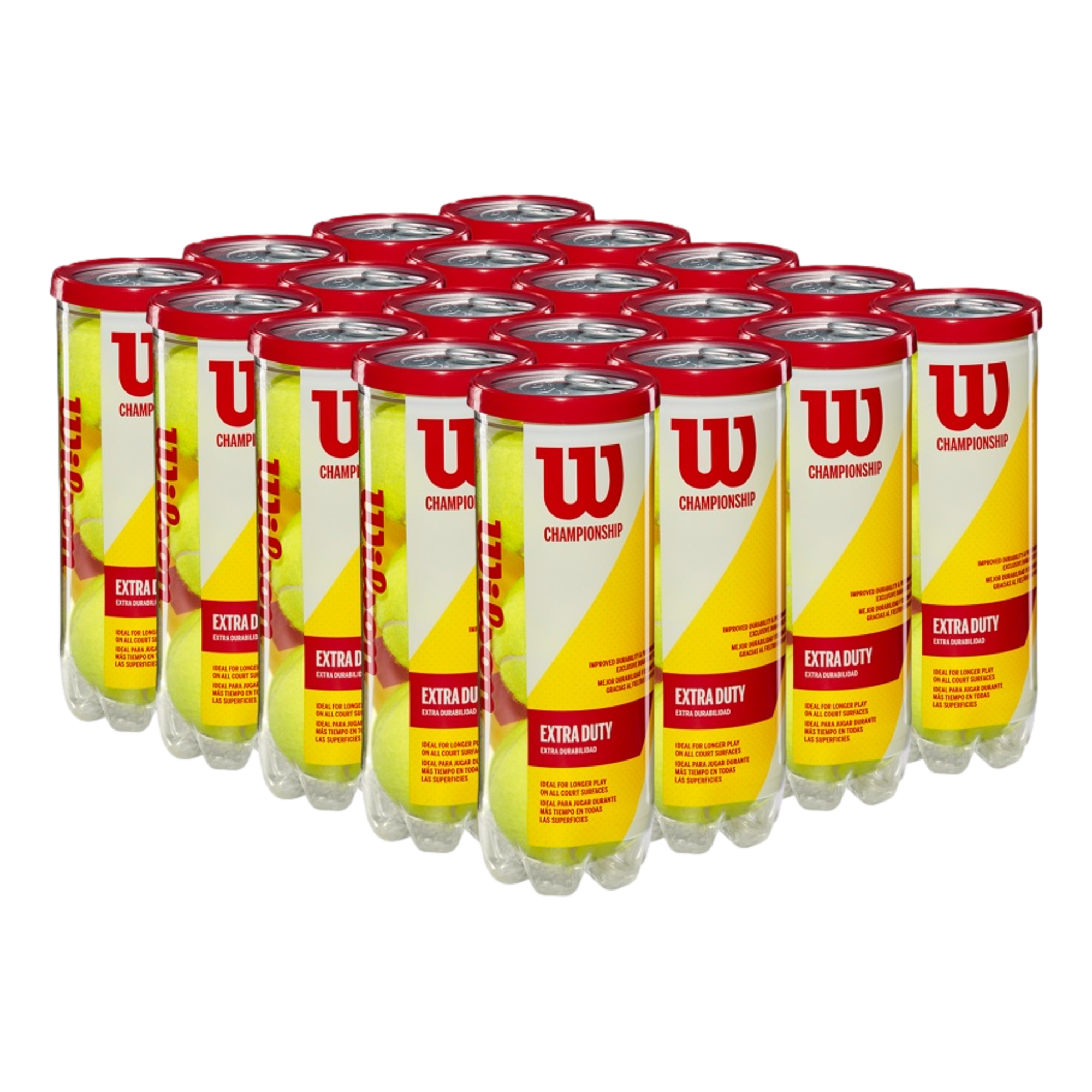 Championship Extra Duty Tennis balls- 20 Pack