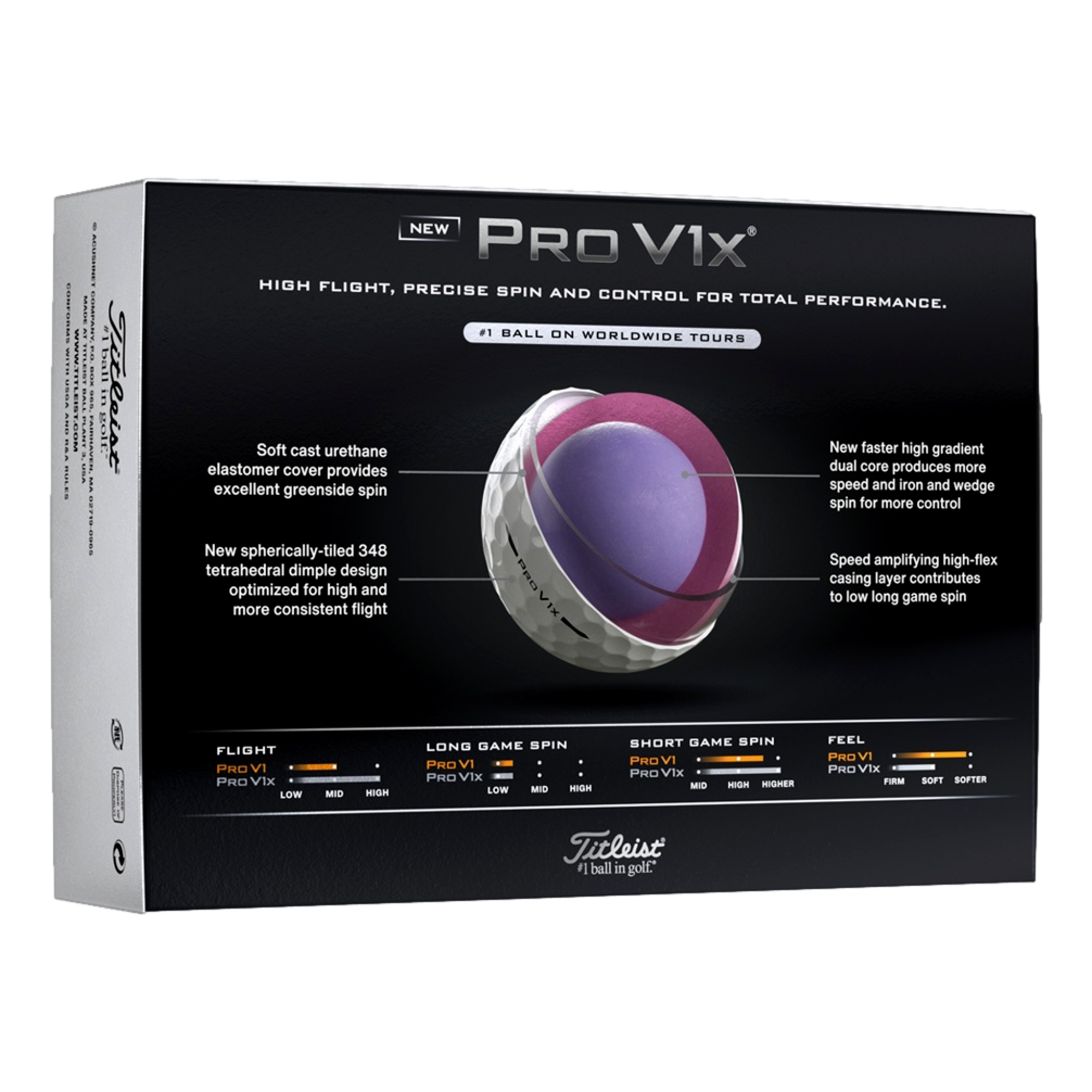Pro V1x 2025 Standard Play Golf Balls