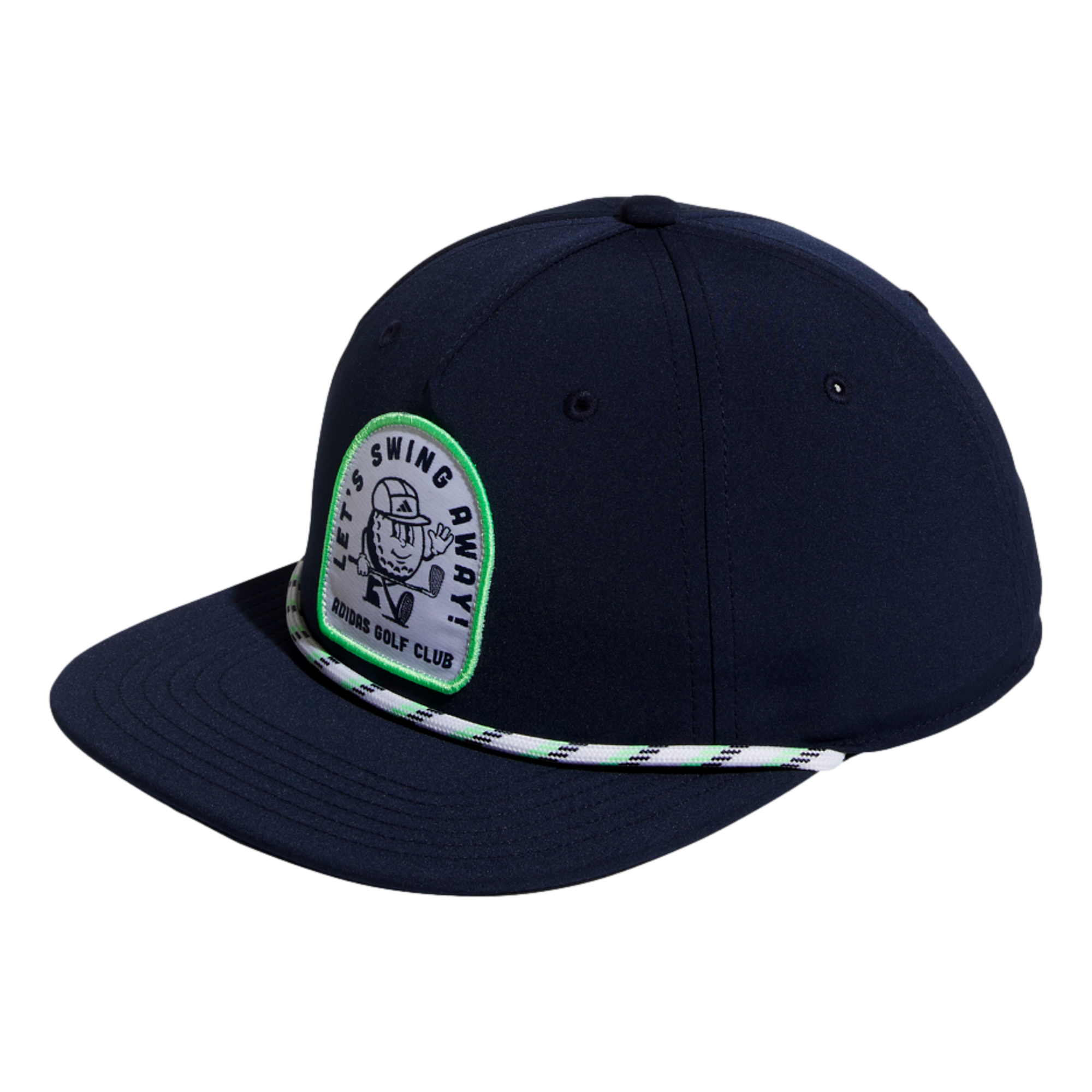 Let's Swing Away 5 Panel Rope Men's Golf Hat