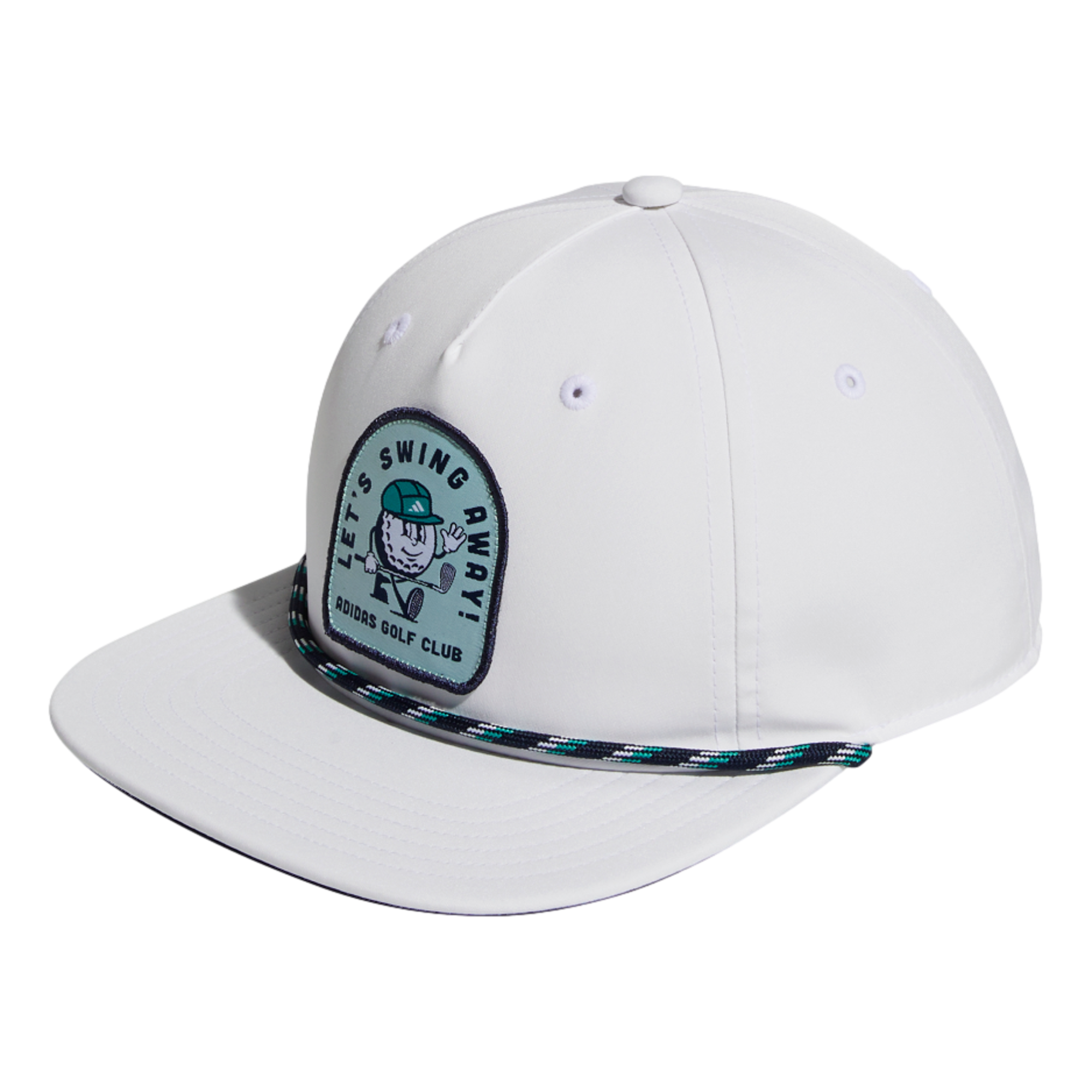 Let's Swing Away 5 Panel Rope Men's Golf Hat