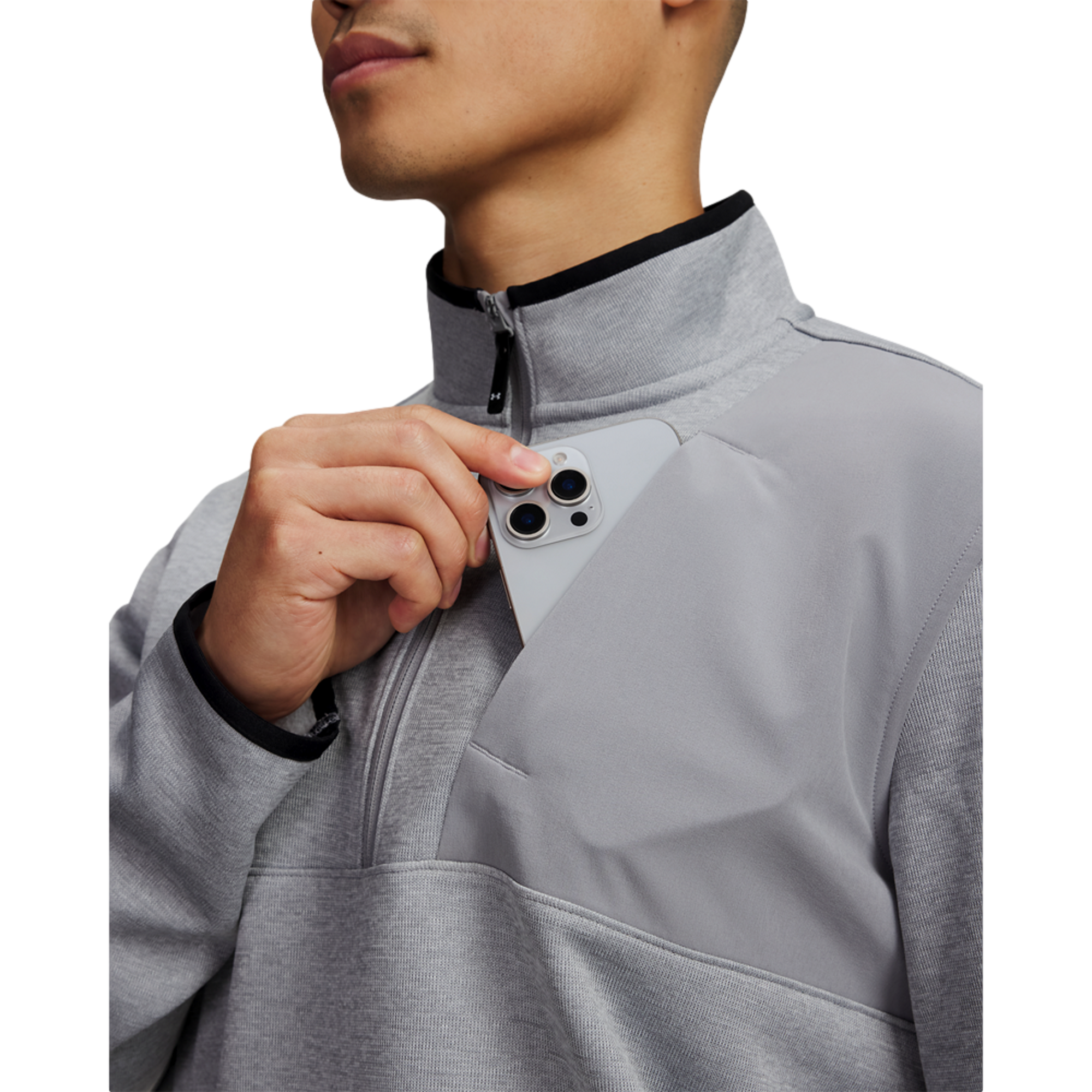 UA Drive SweaterFleece Men's Golf Quarter Zip