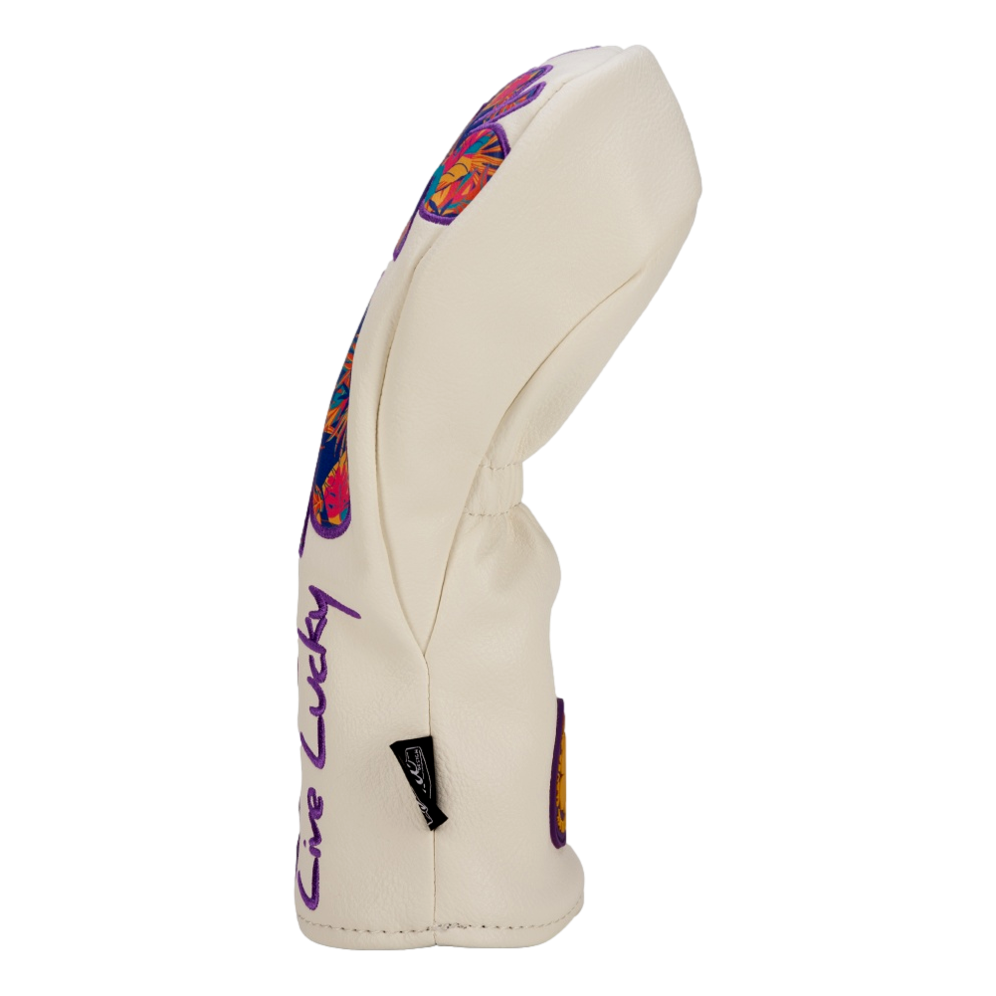 Live Lucky Purple Luau Fairway Wood Headcover