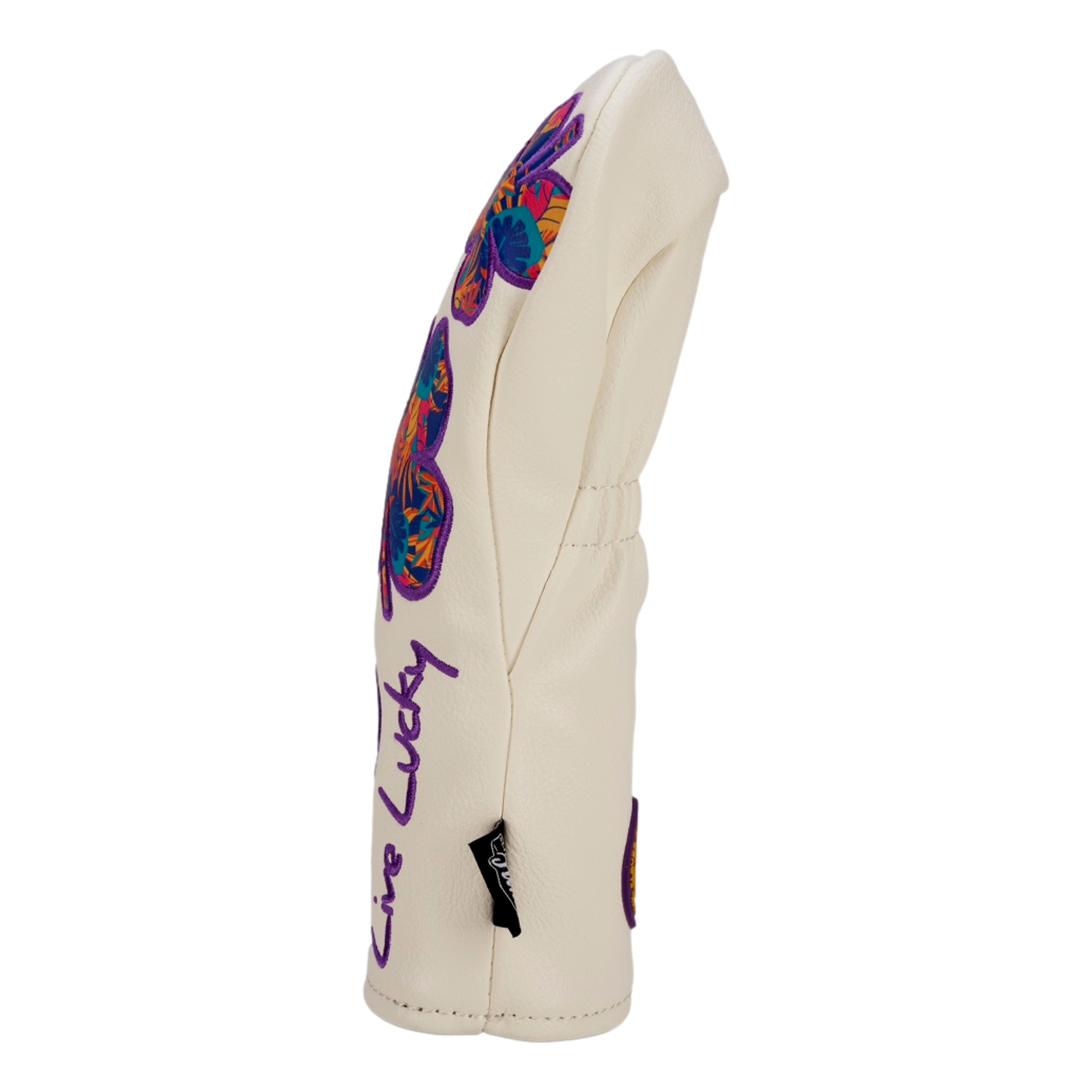 Live Lucky Purple Luau Hybrid Headcover
