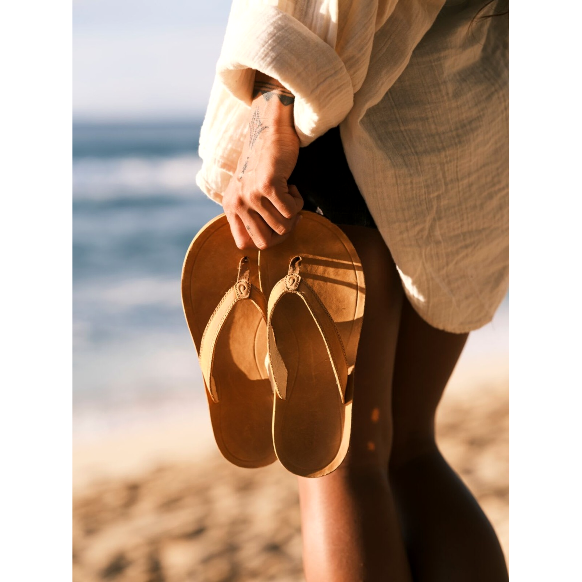 Southshore Women&rsquo;s Waterproof Leather Sandals