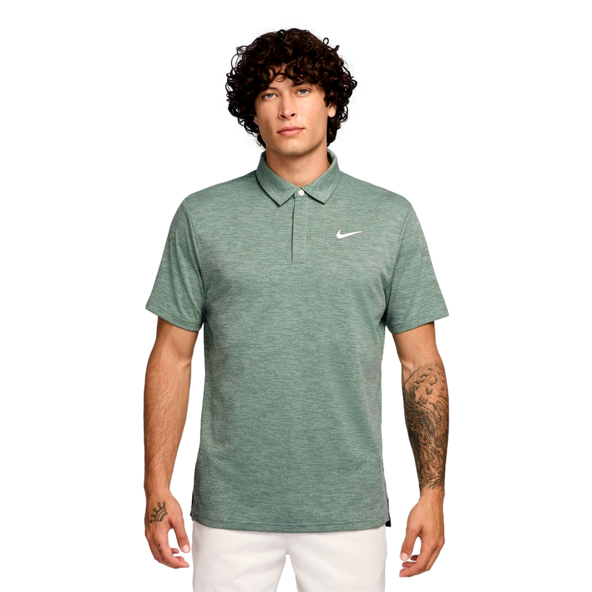 Dri-Fit Tour Jacquard Mens Short Sleeve Golf Polo Shirt