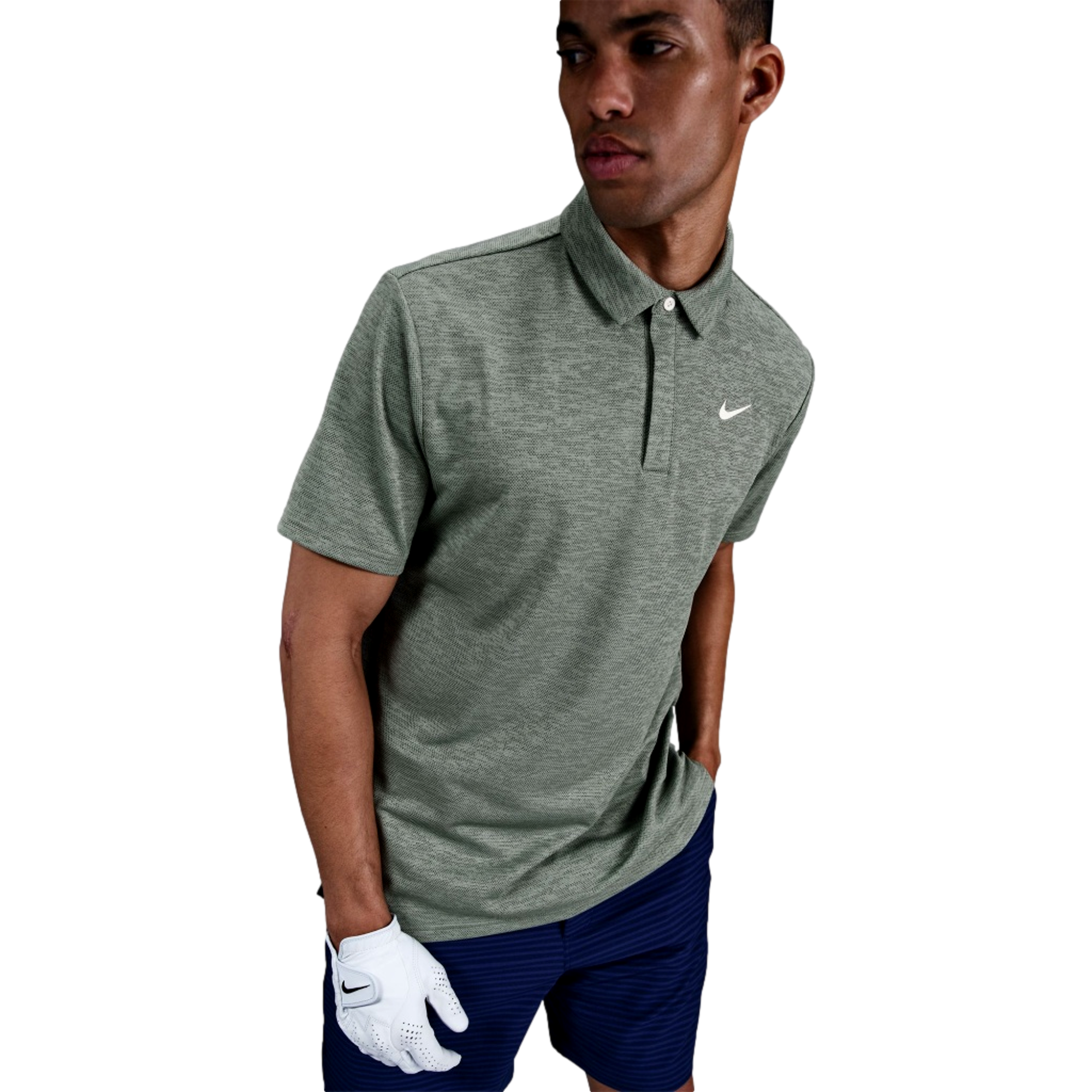 Dri-Fit Tour Jacquard Men's Short Sleeve Golf Polo Shirt