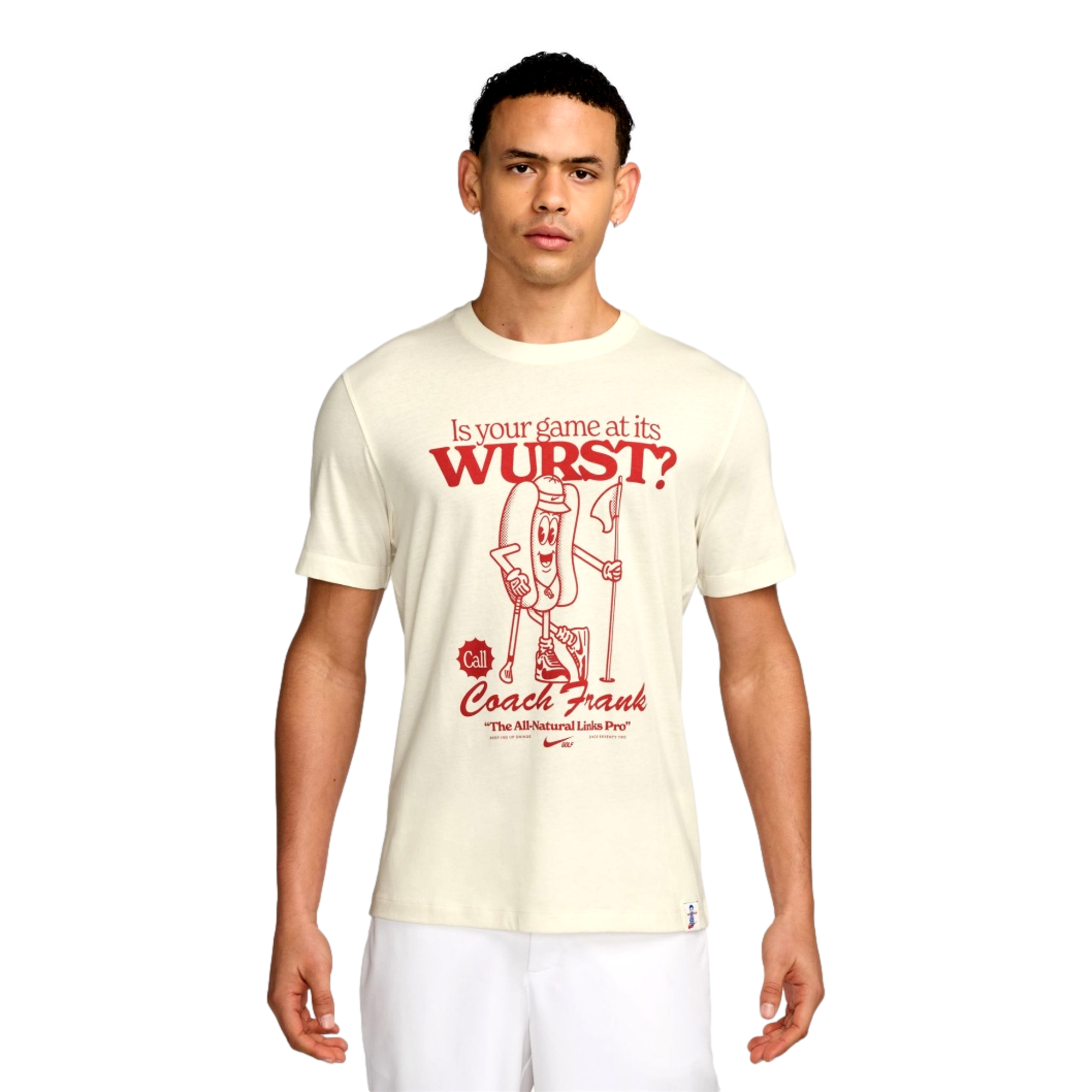 Coach Frank Short Sleeve Men's Golf T-Shirt