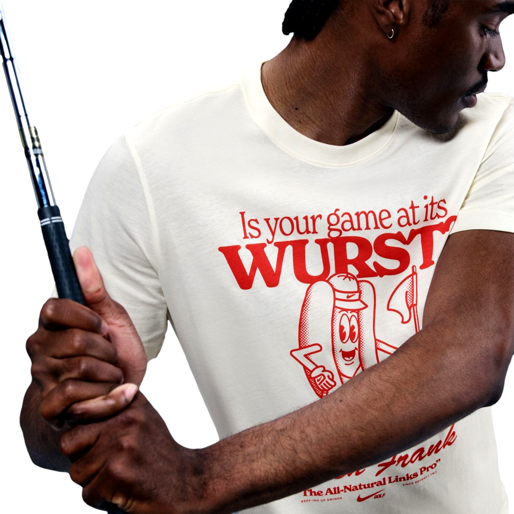 Coach Frank Short Sleeve Men's Golf T-Shirt