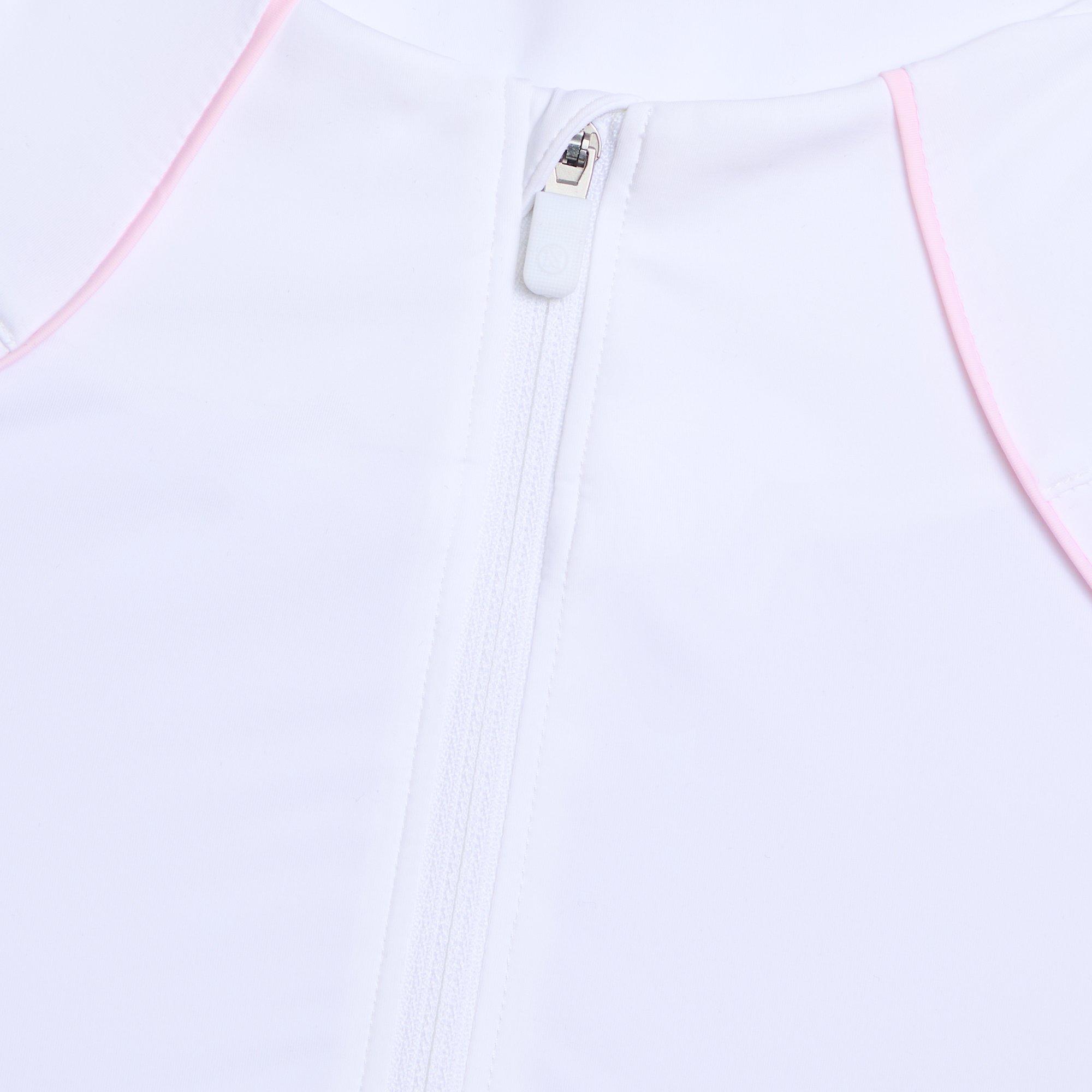 Sun Protection Silky Tech Nylon Women's Golf Quarter Zip