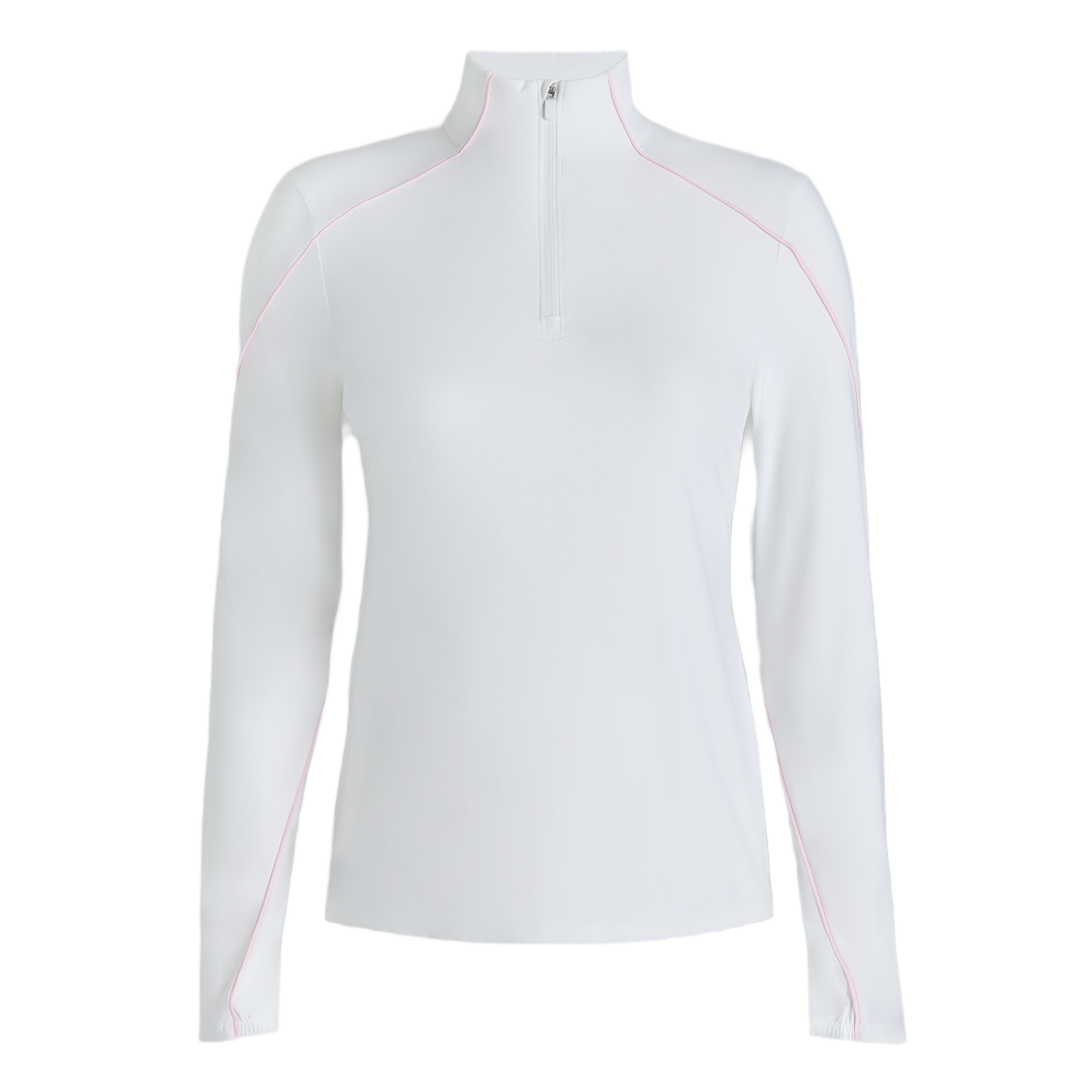 Sun Protection Silky Tech Nylon Women's Golf Quarter Zip