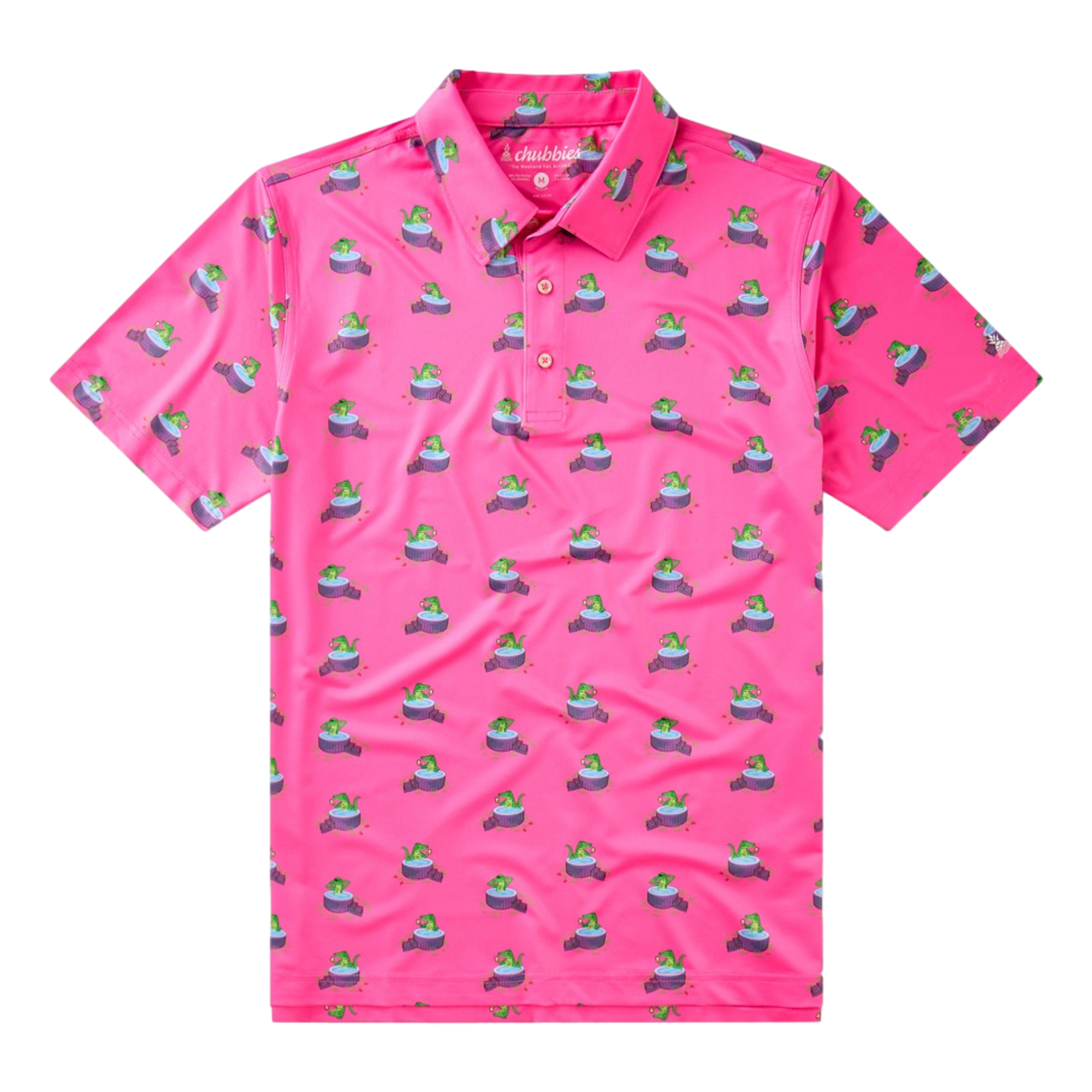 The Do It Later Gator Men's Short Sleeve Golf Polo Shirt | PGA