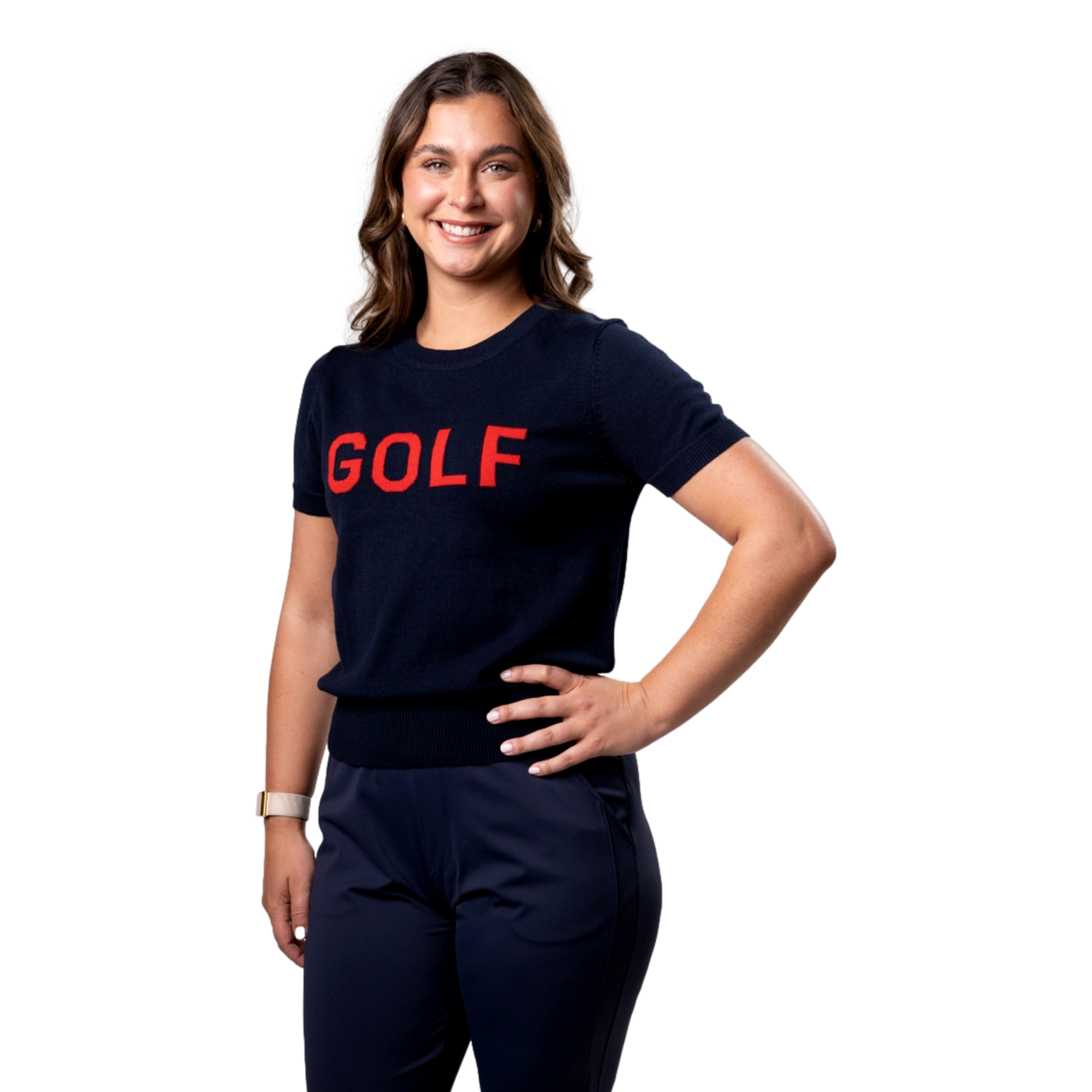 Women's Golf Short Sleeve Sweater | PGA TOUR Superstore