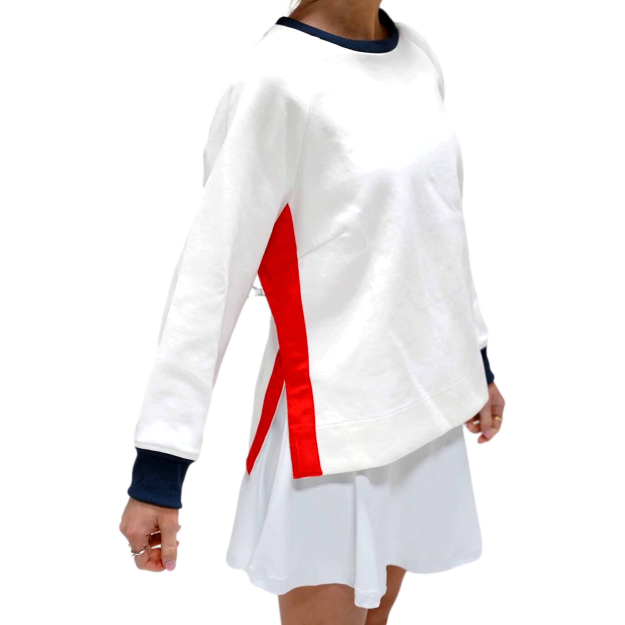 Women's Colorblock Long Sleeve Pullover