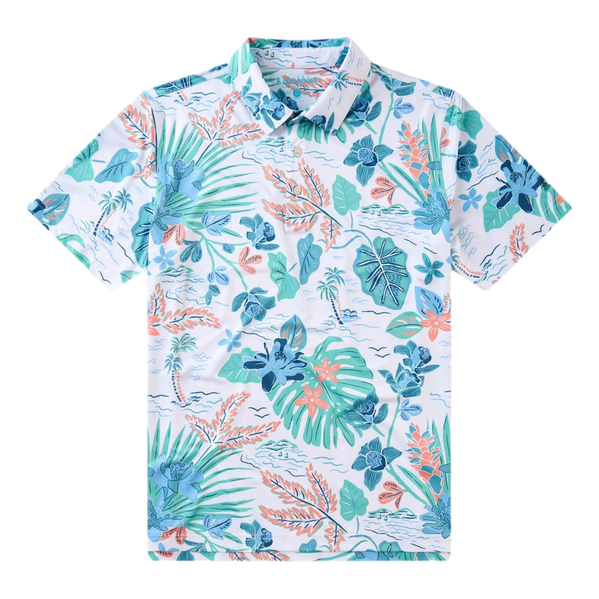 The Brush and Shrub Men's Golf Polo Shirt