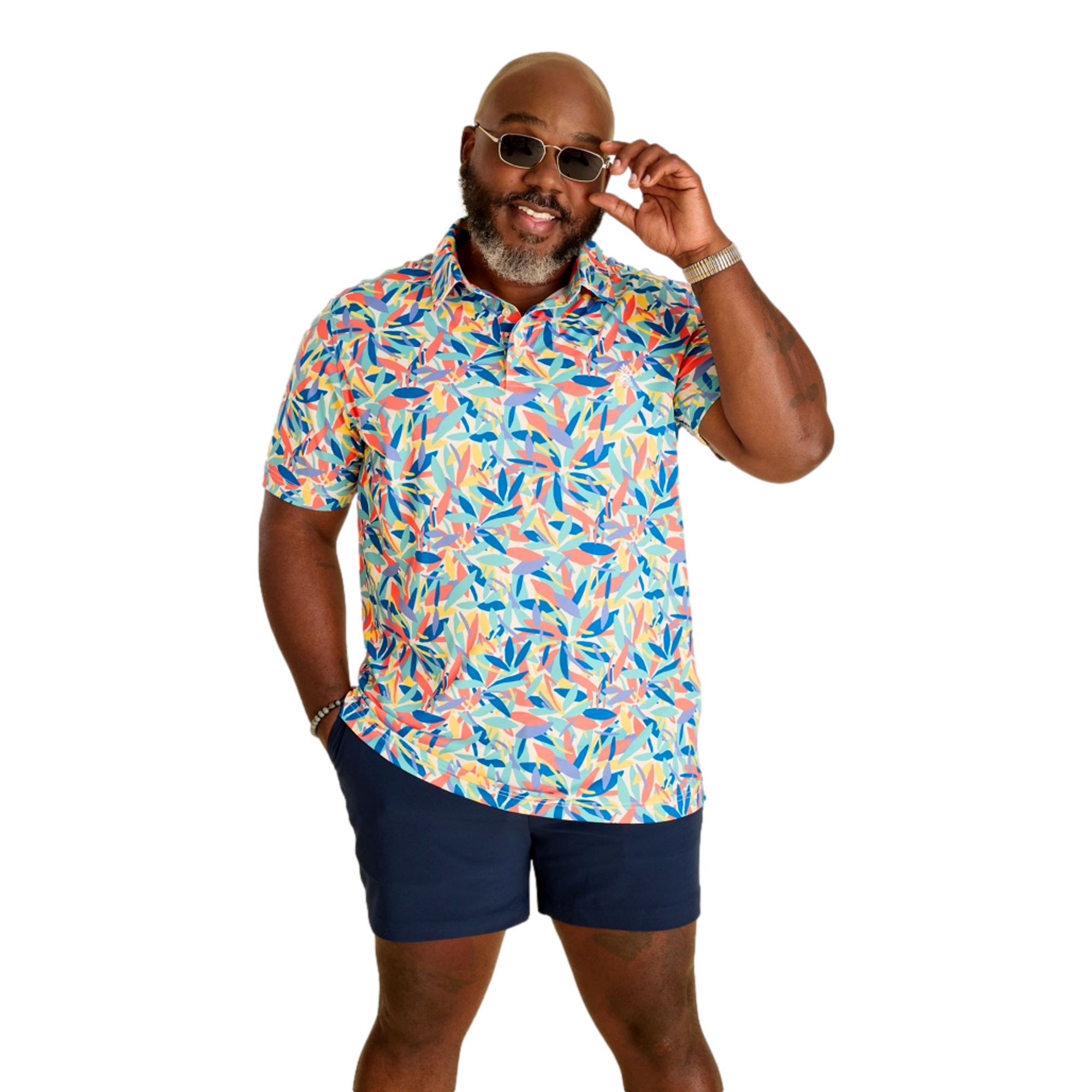 The Crowd of Thorn Men's Short Sleeve Golf Polo Shirt