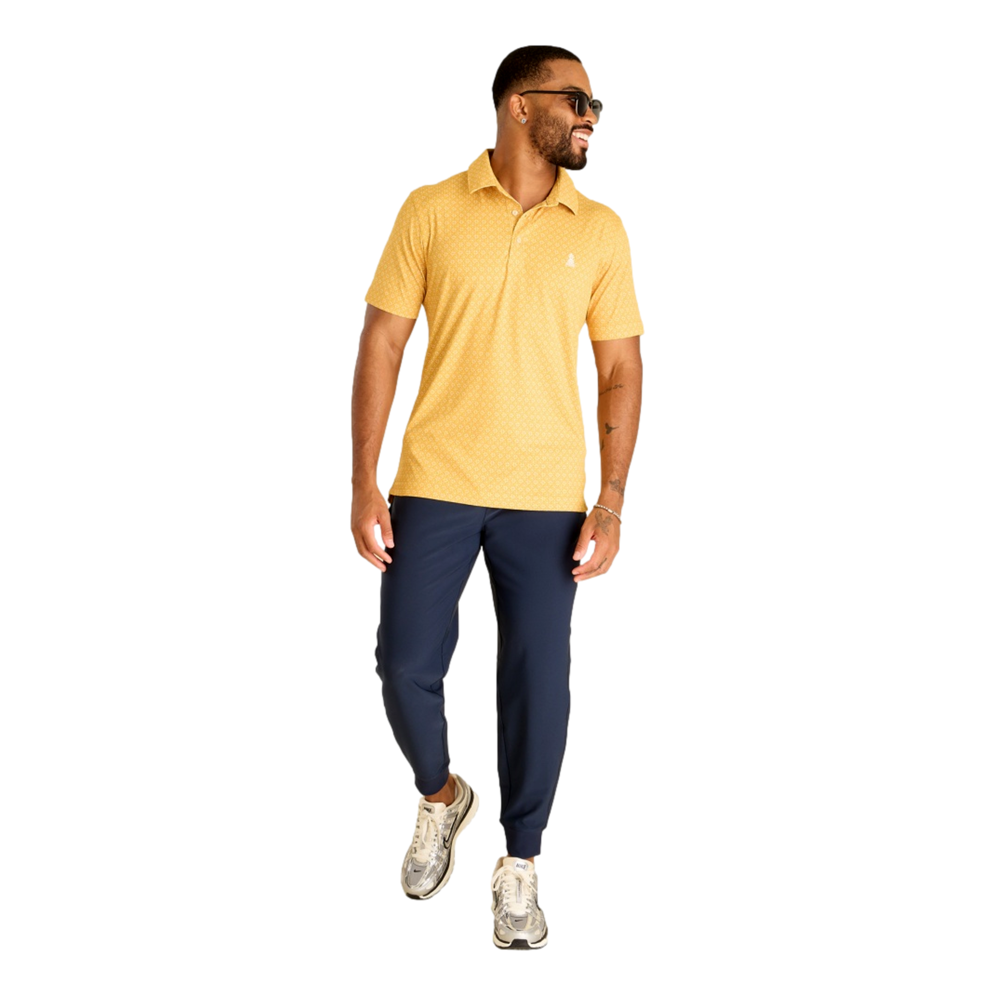 The Sundial Men's Short Sleeve Golf Polo Shirt