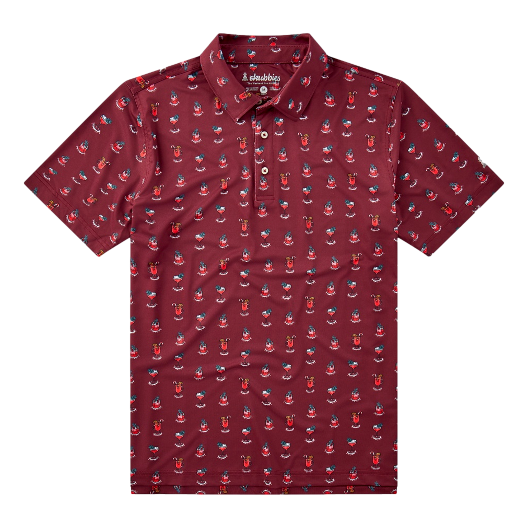 The That's The Spirit Men's Short Sleeve Golf Polo Shirt