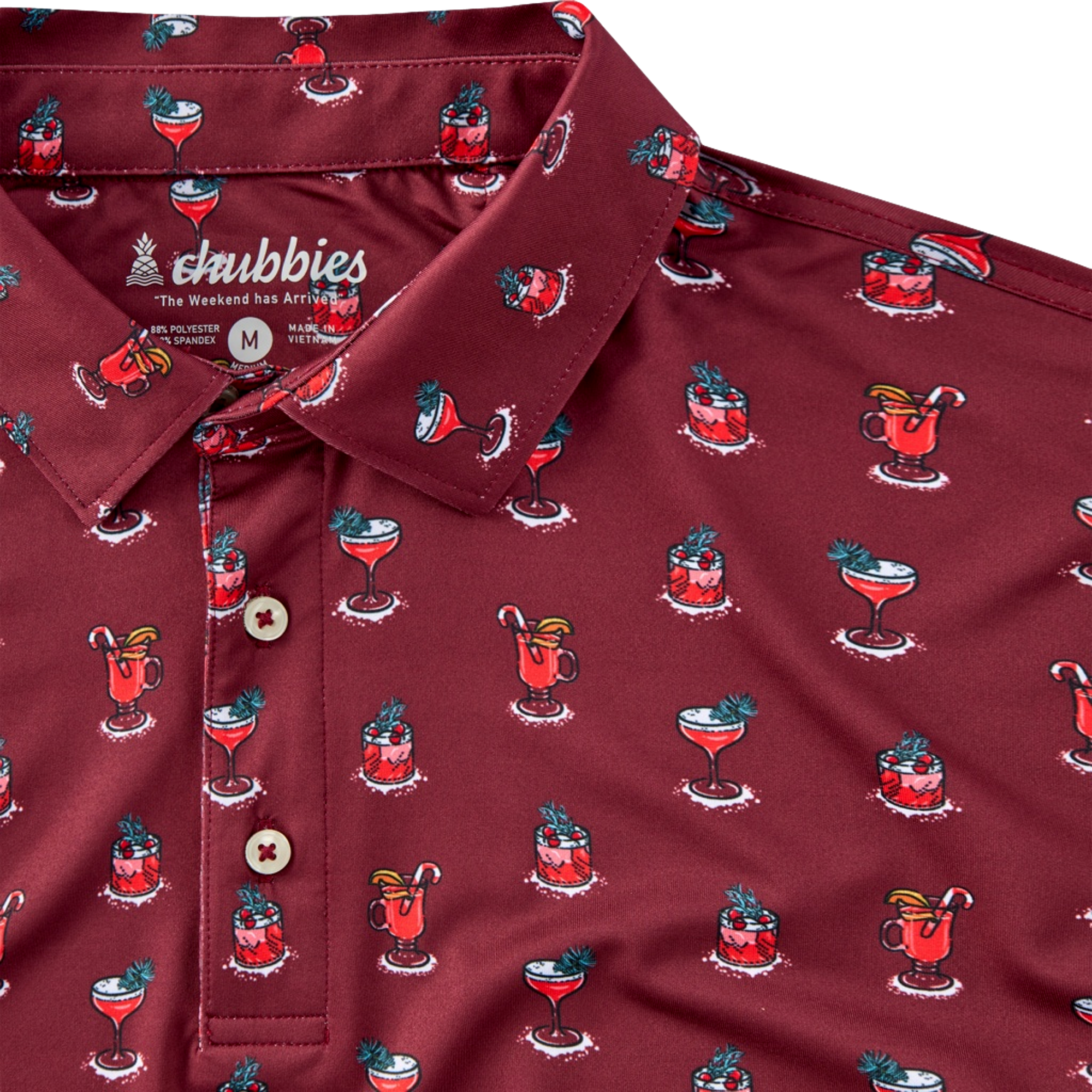 The That's The Spirit Men's Short Sleeve Golf Polo Shirt