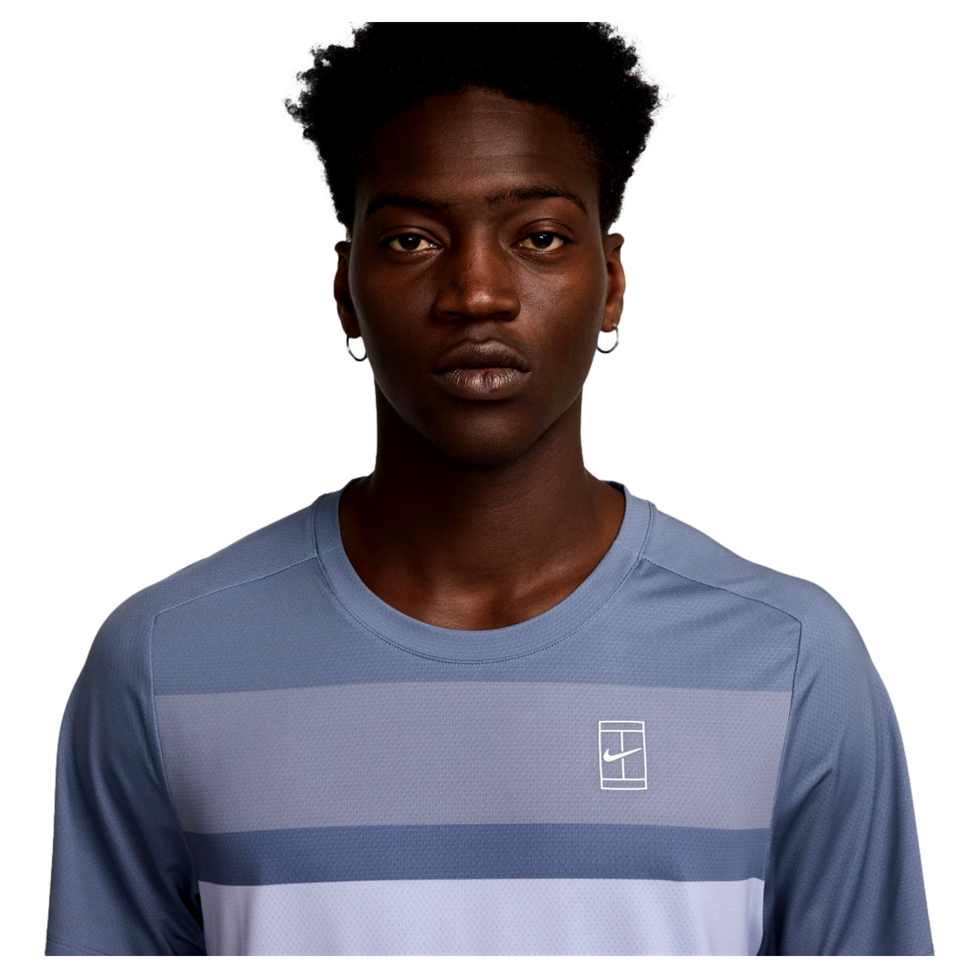 Court Advantage Print Men's Tennis Top