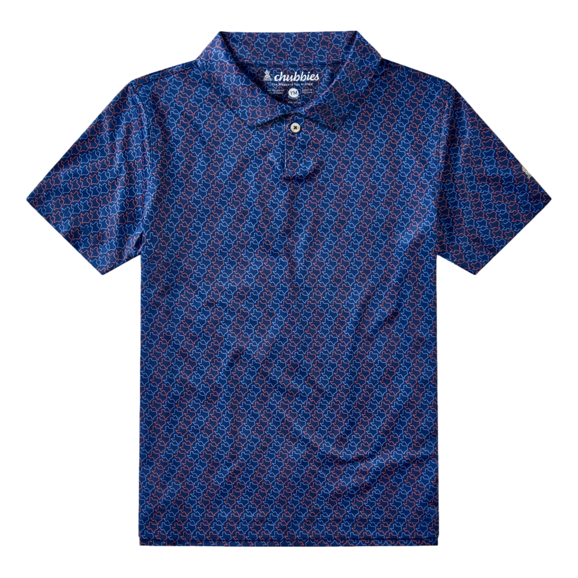 The Lone Star Boys Golf Polo Shirt