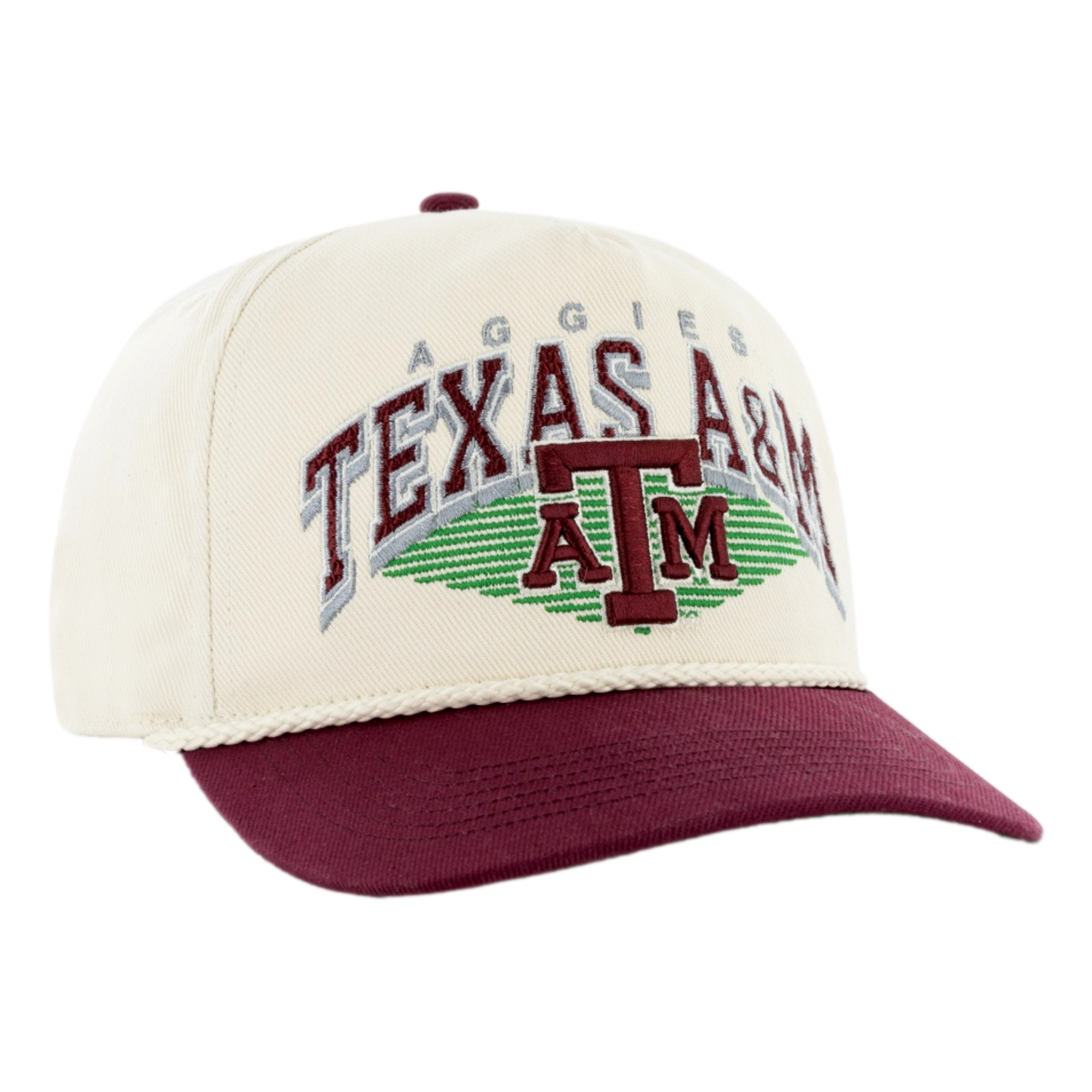 Texas A&M University Pomona Two Tone Rope Hitch Men's Golf Hat