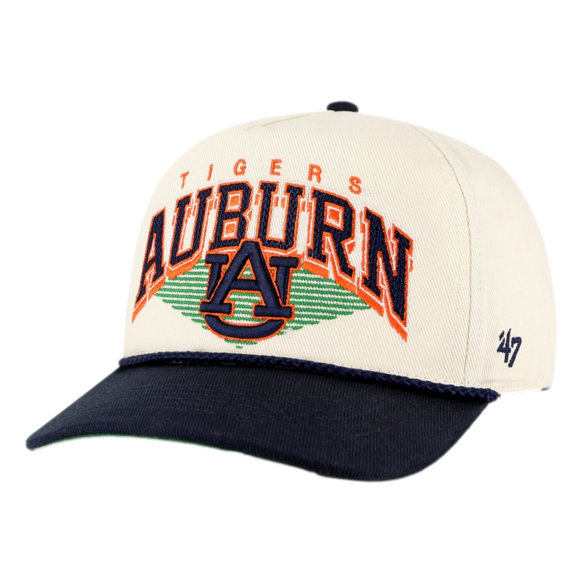 Auburn University Pomona Two Tone Rope Hitch Men's Golf Hat